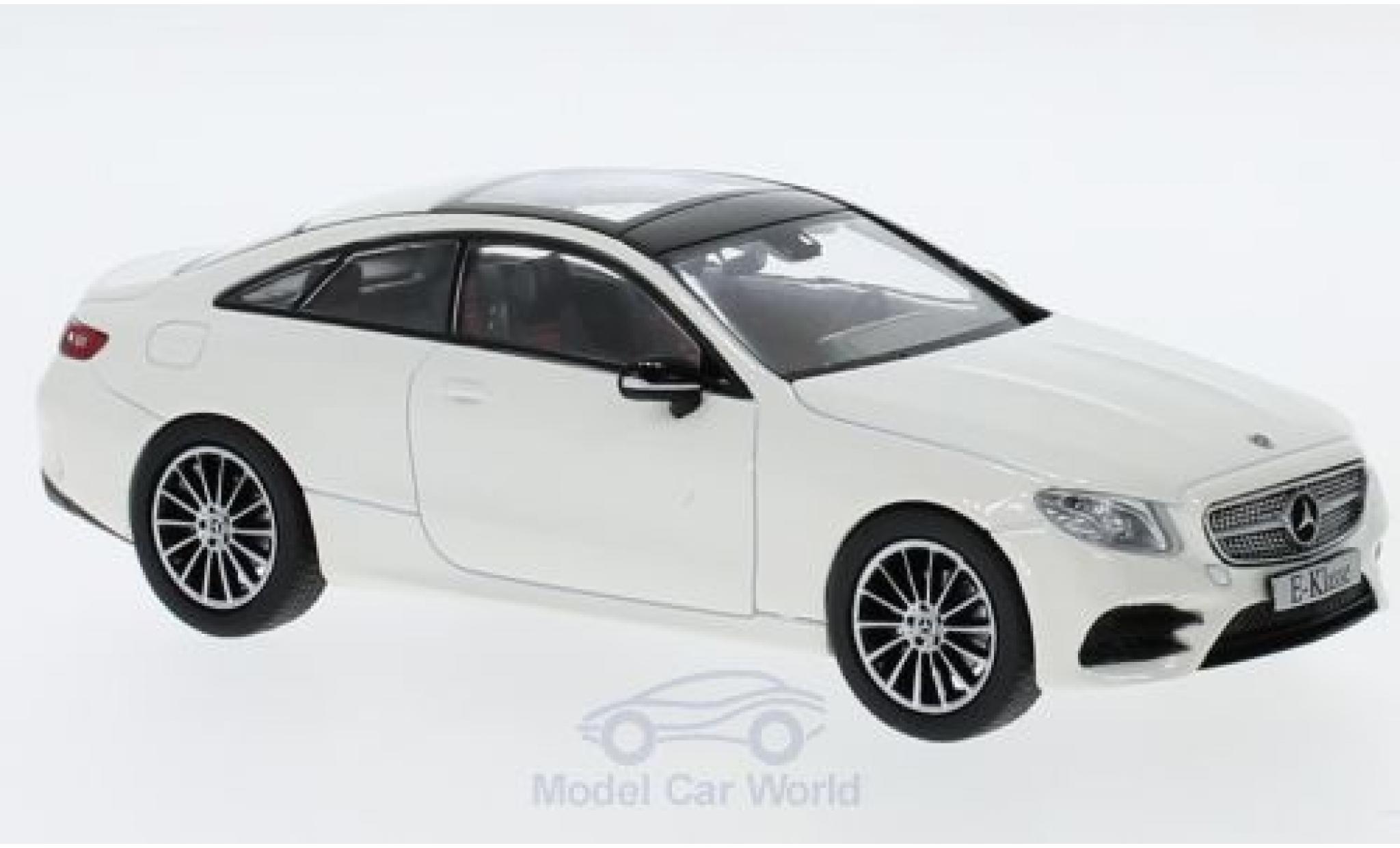 Mercedes Classe E 1/43 iScale Coupe (C238) metallico bianco 2016 modellino in miniatura