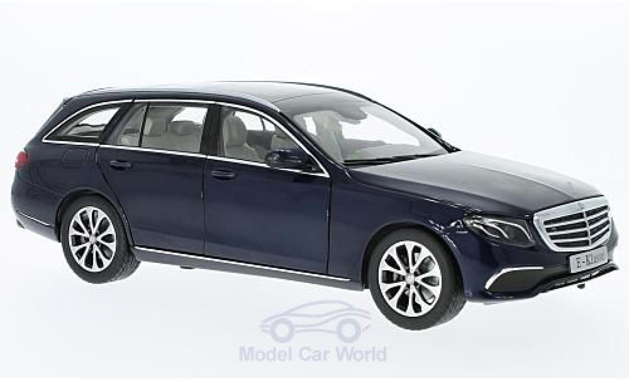 Mercedes Classe E 1/18 iScale (S213) metallico blu modellino in miniatura