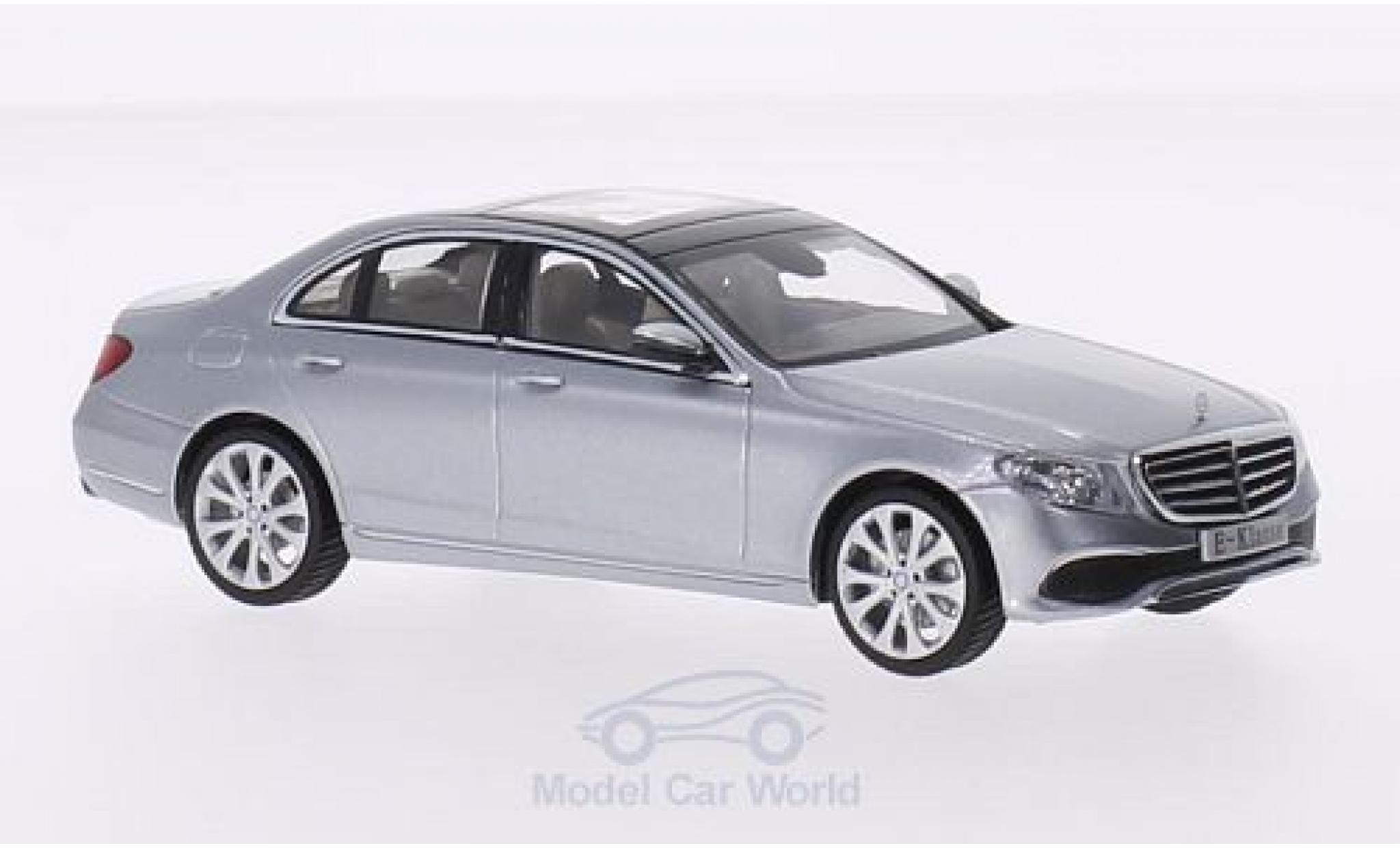 Mercedes Classe E 1/43 iScale (W213) Exclusive grigio 2016 modellino in miniatura