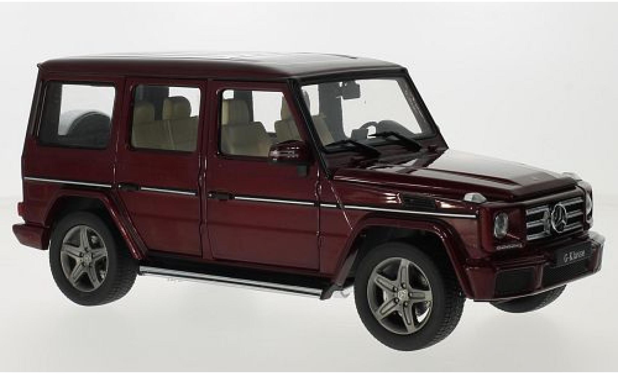 Mercedes Classe G 1/18 iScale (W463) metallico rosso 2015 modellino in miniatura