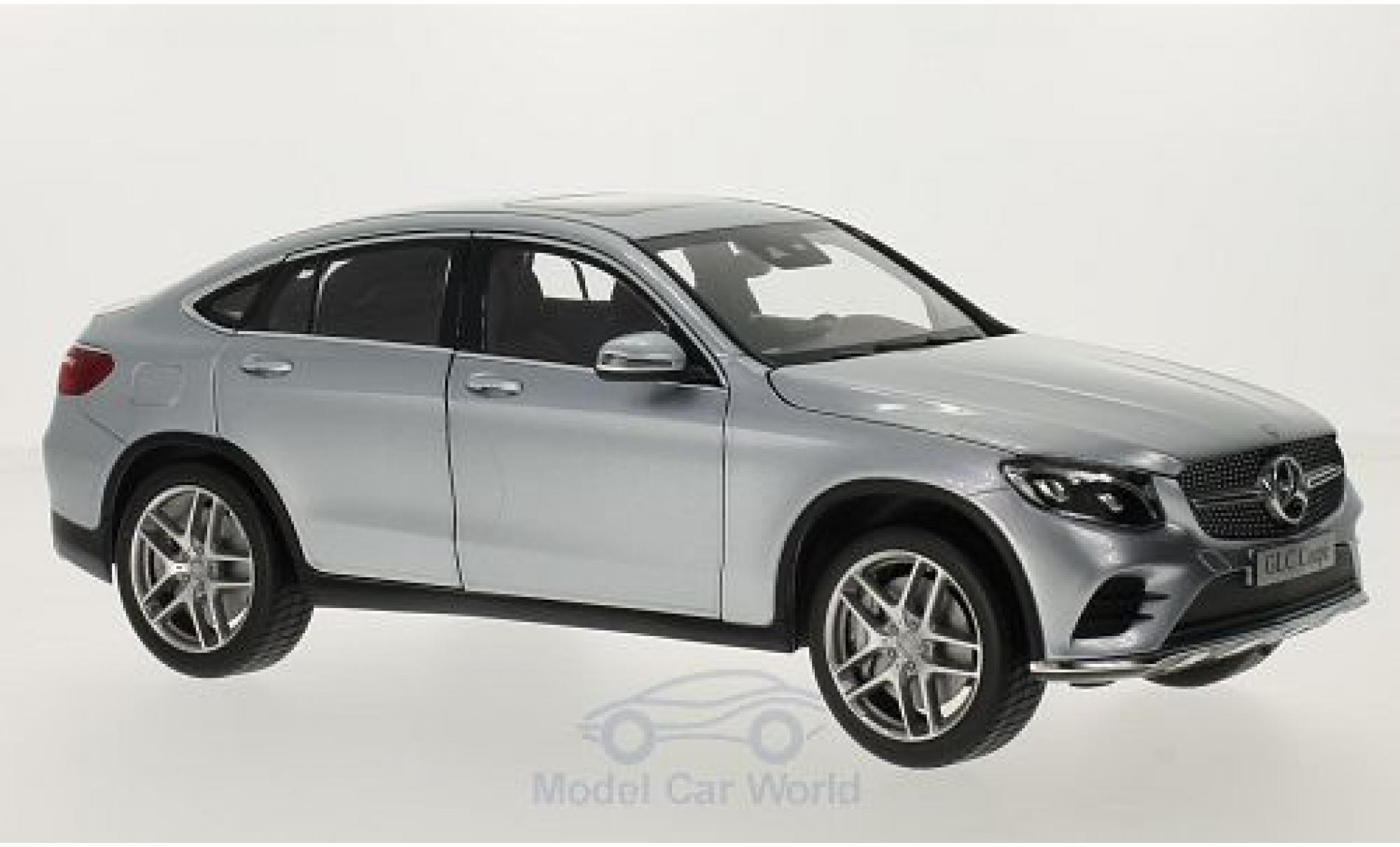Mercedes Classe GLC 1/18 iScale GLC Coupe (C253) grigio modellino in miniatura