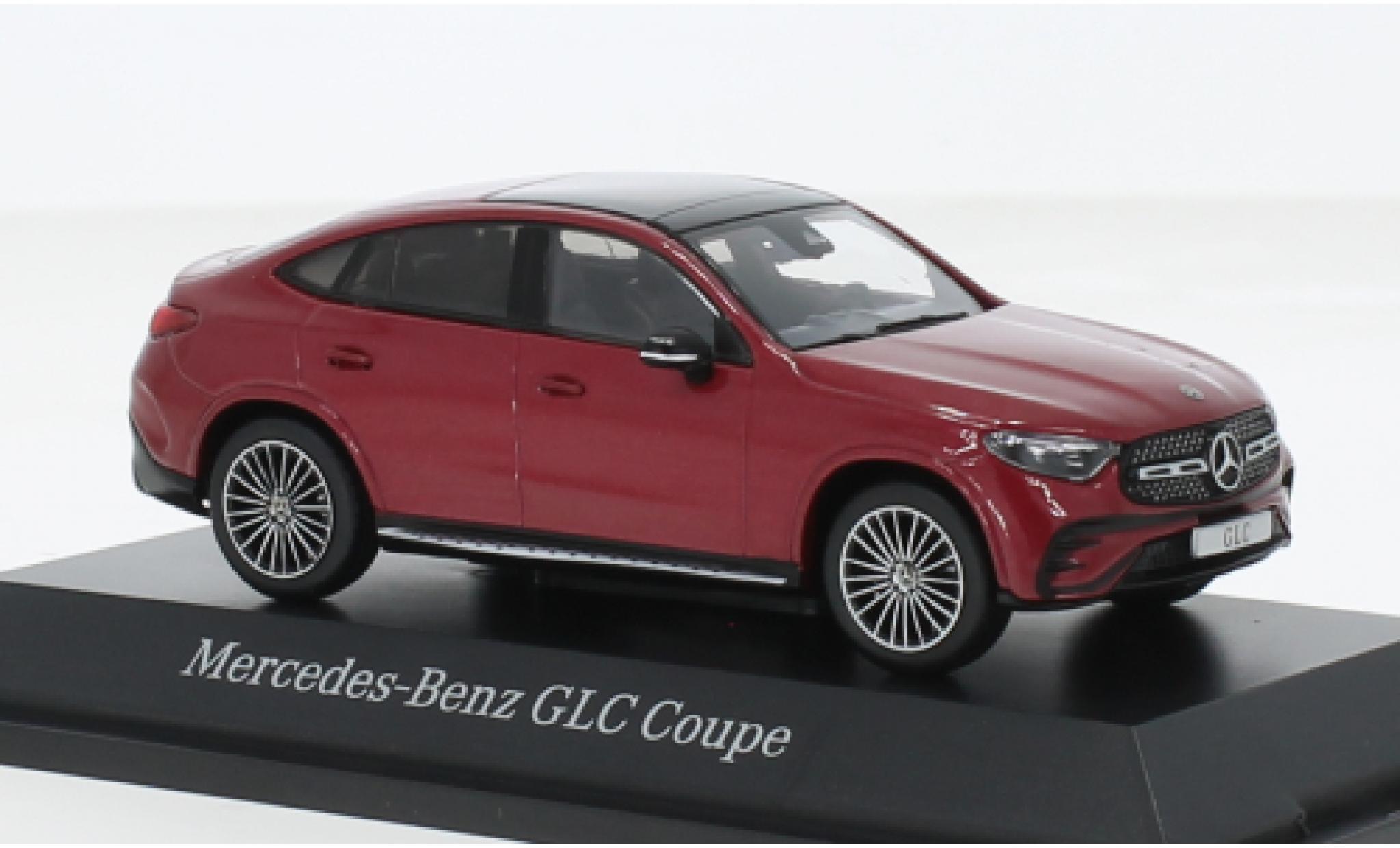 Mercedes Classe GLC 1/43 I iScale GLC Coupe (C254) metallise rot 1:43 modellino in miniatura