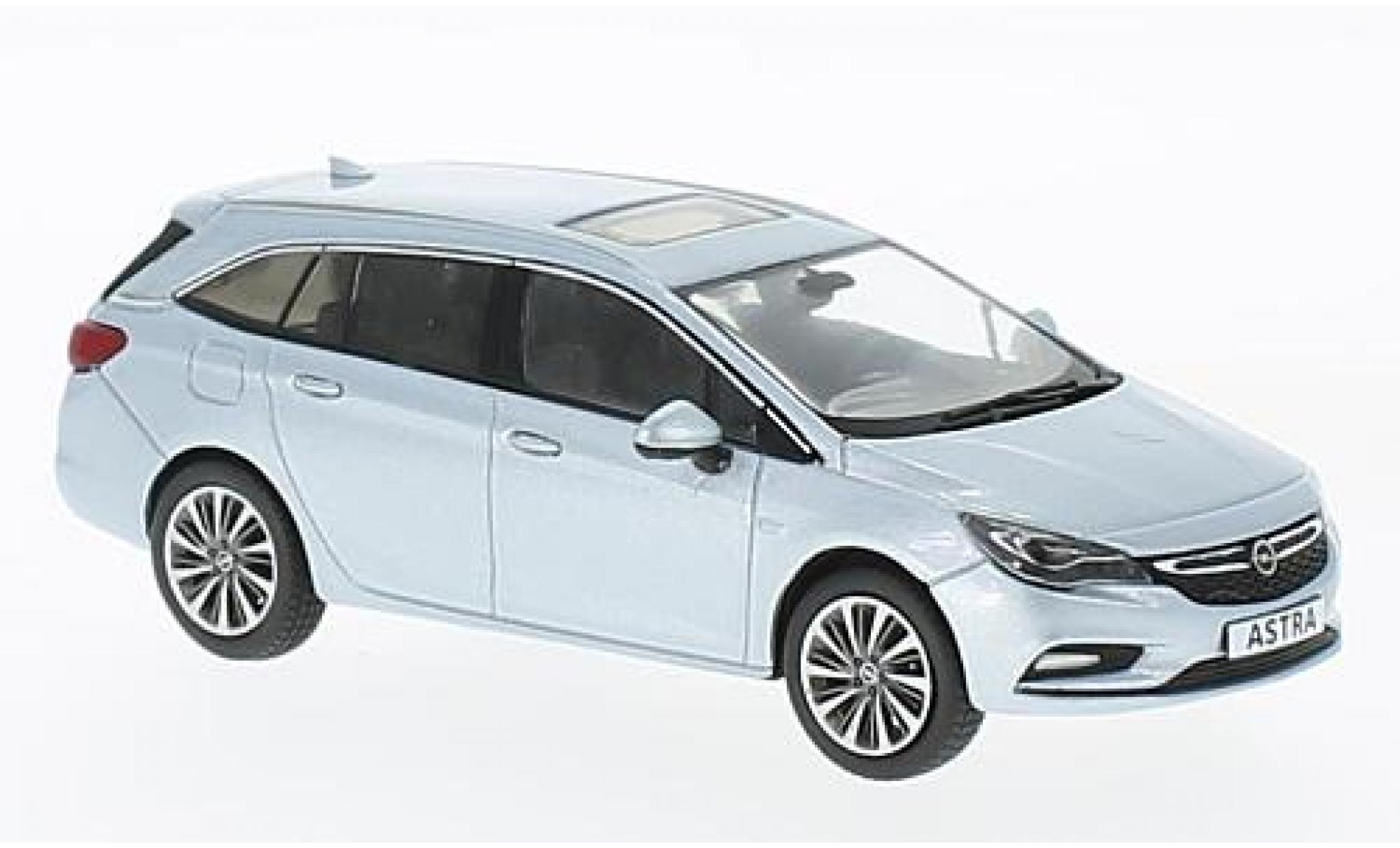 Opel Astra 1/43 iScale K Sports Tourer metallico blu 2016 modellino in miniatura