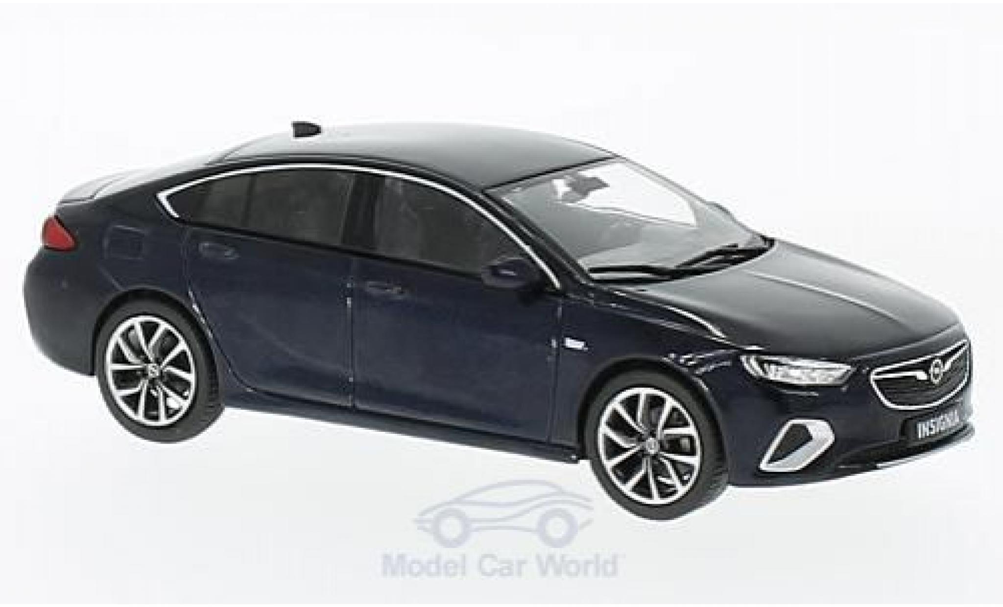 Opel Insignia 1/43 iScale B Grand Sport metallico blu 2017 modellino in miniatura