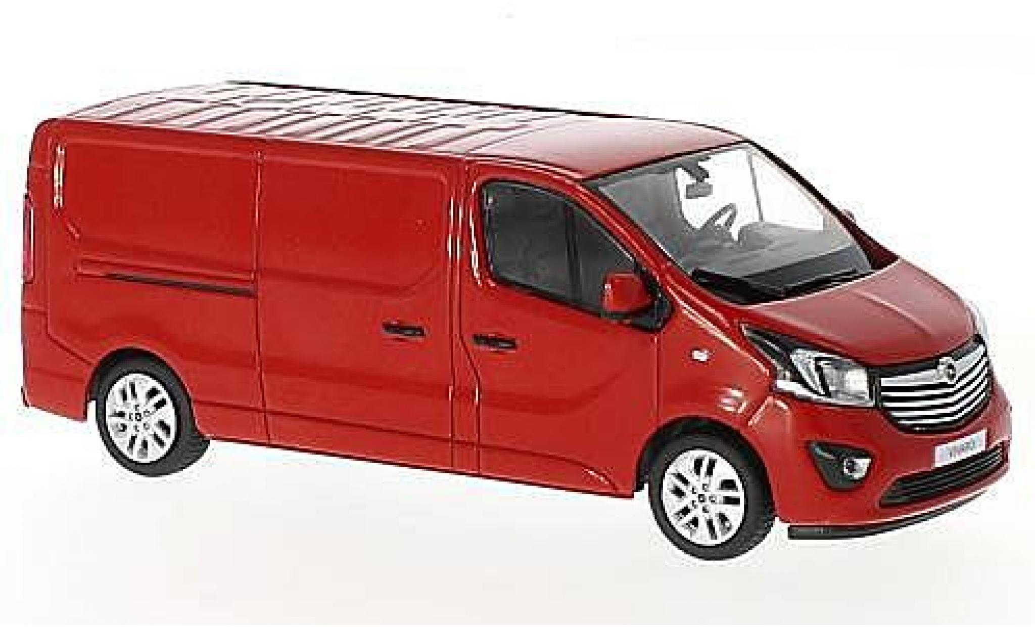 Opel Vivaro 1/43 iScale B rosso modellino in miniatura
