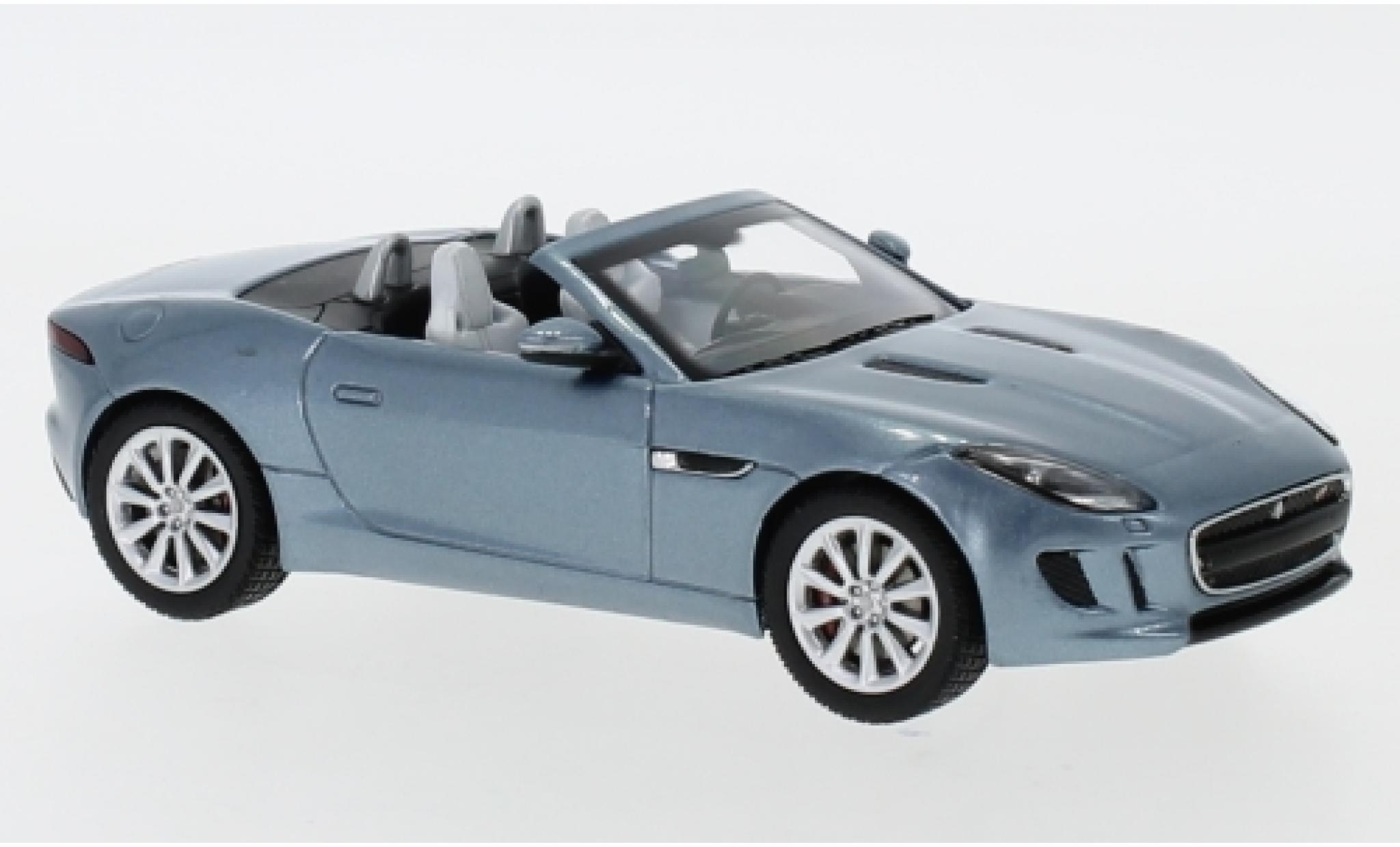 Jaguar F-Type 1/43 IXO S metallico grigio modellino in miniatura