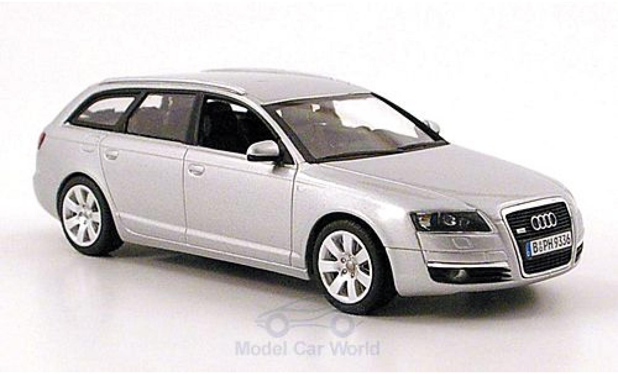 Audi A6 1/43 Minichamps Avant (C6) grigio 2004 modellino in miniatura