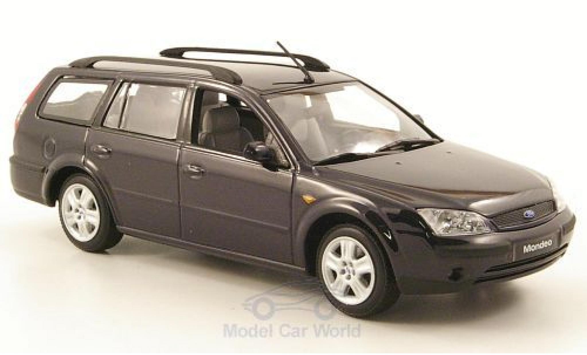Ford Mondeo 1/43 Minichamps MKIII Turnier blu 2001 modellino in miniatura