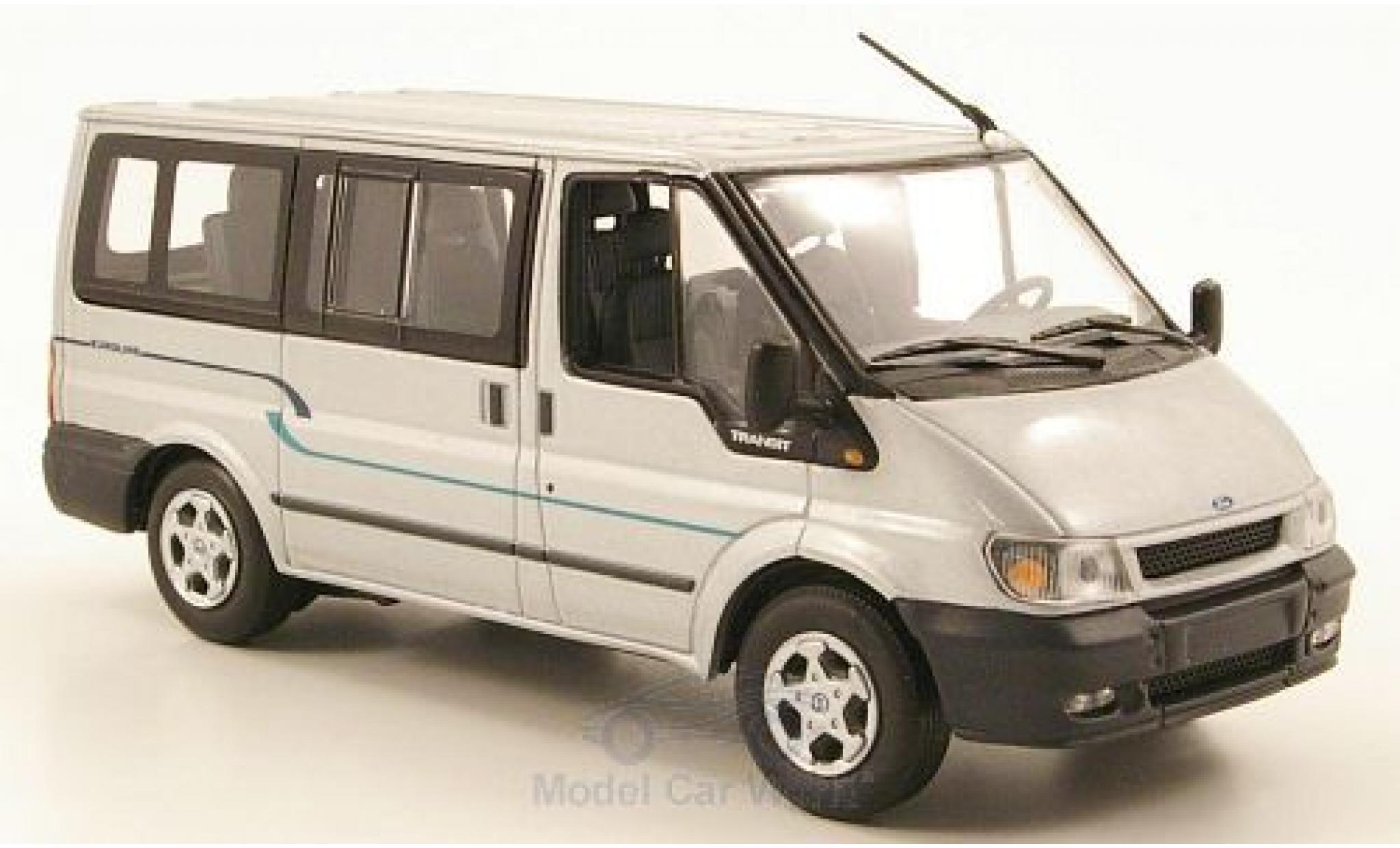 Ford Transit 1/43 Minichamps Bus Euroline grigio 2000 ohne Vitrine modellino in miniatura