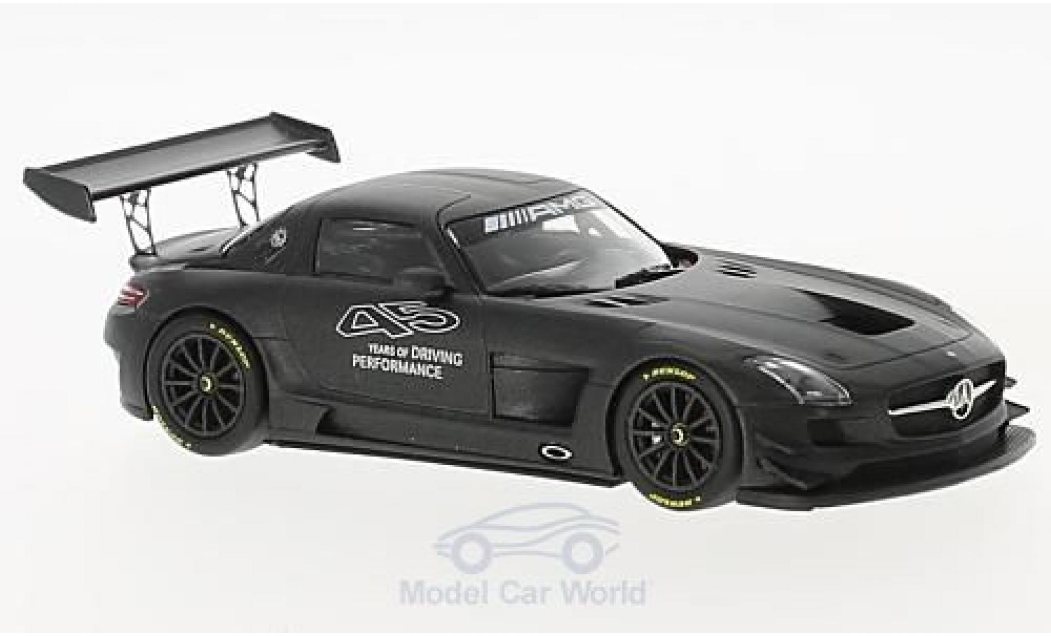 Mercedes SLS 1/43 Minichamps AMG GT3 45 Jahre AMG modellino in miniatura