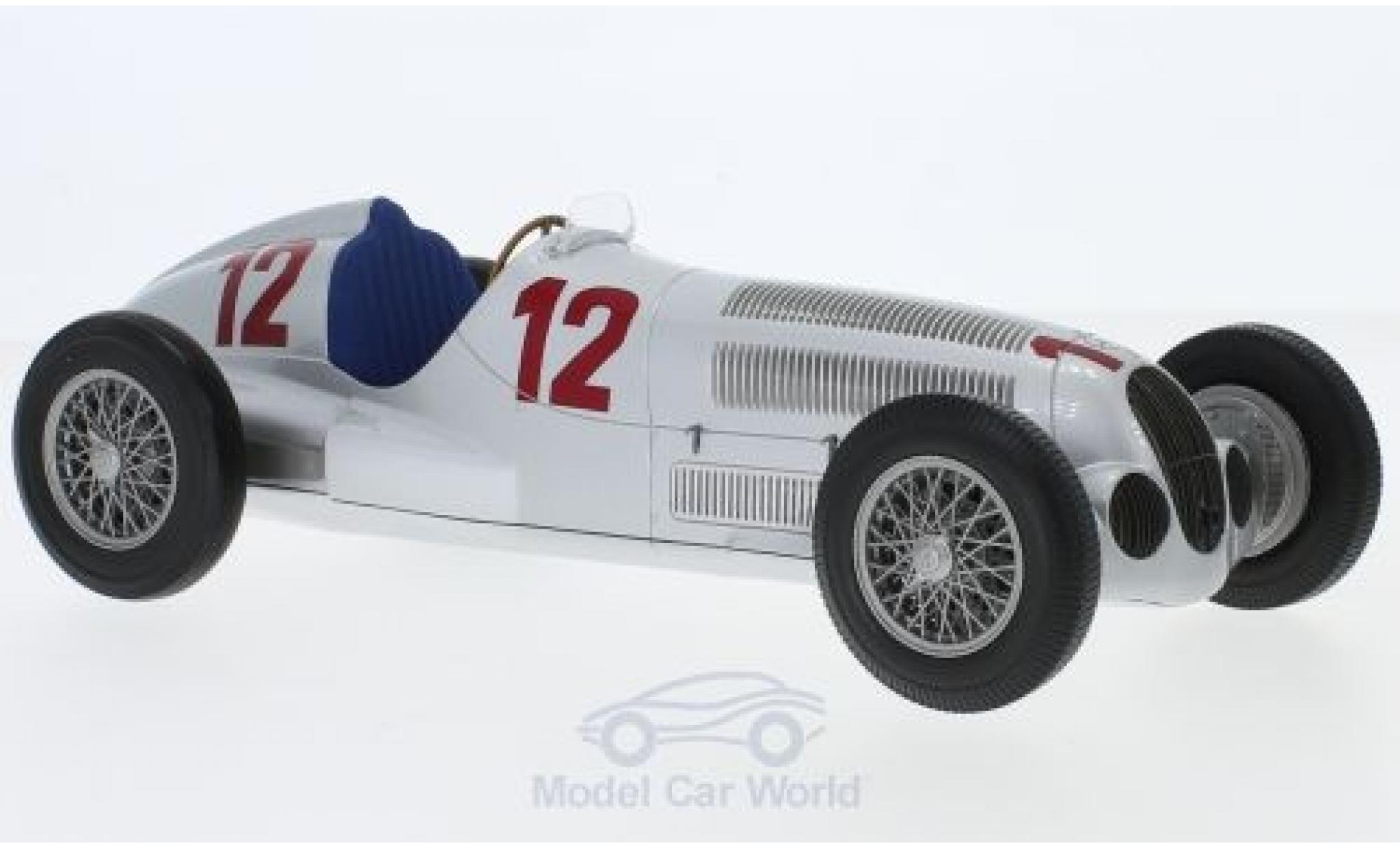 Mercedes W 125 1/18 Minichamps No.12 Formel 1 GP Deutschland 1937 R.Caracciola modellino in miniatura