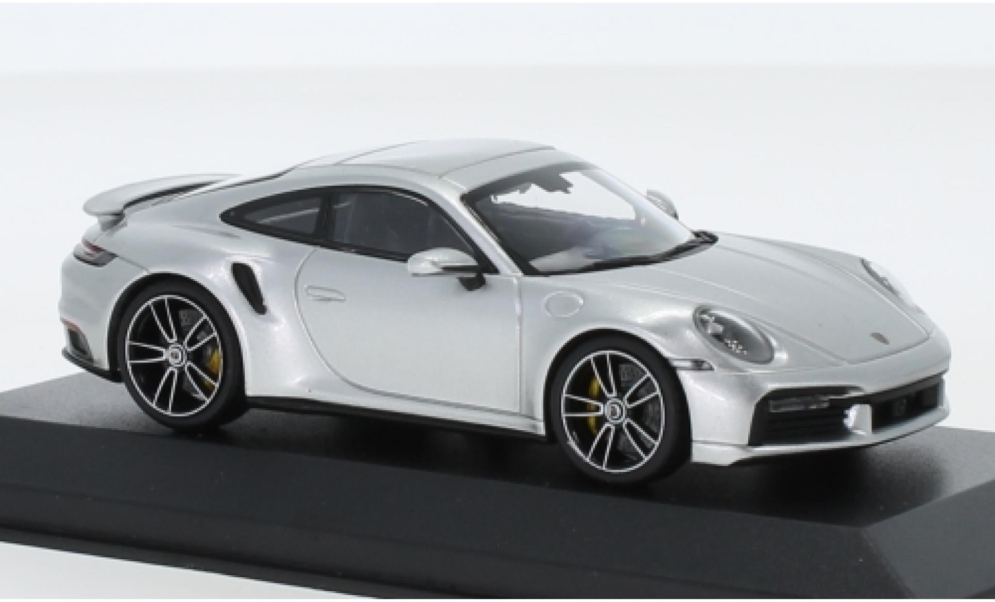 Porsche 992 Turbo s 1/43 Minichamps 911 () Turbo S grigio 2020 modellino in miniatura