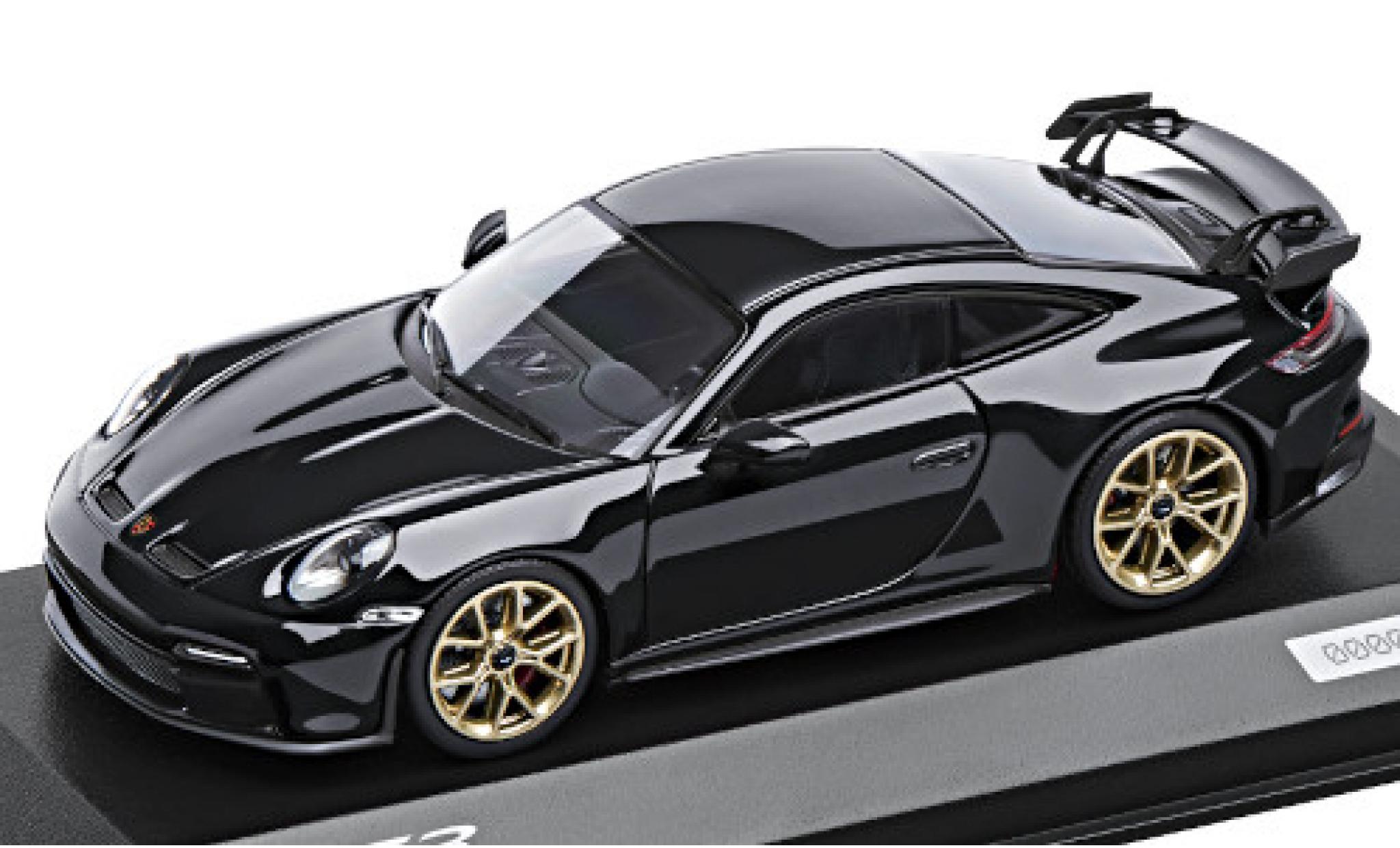 Porsche 992 GT3 1/43 Minichamps 911 GT3 () metallico nero 2021 modellino in miniatura