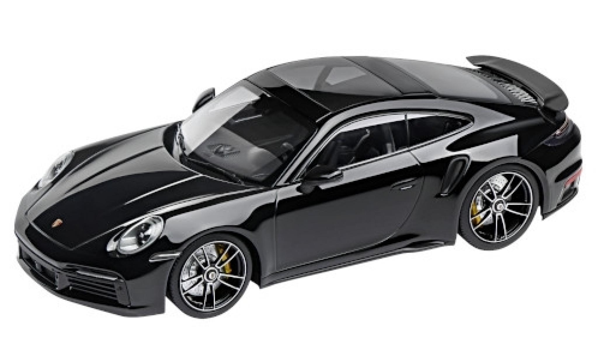 Porsche 992 Turbo s 1/18 Minichamps 911 Turbo S () nero 2020 modellino in miniatura