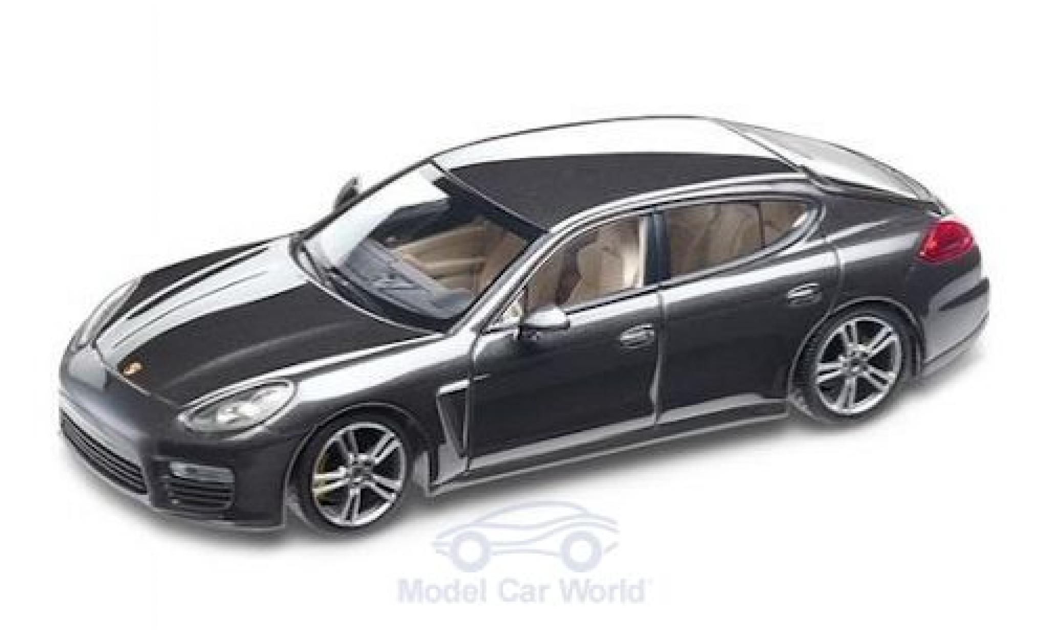 Porsche Panamera Turbo S 1/43 Minichamps Turbo S metallico grigio modellino in miniatura