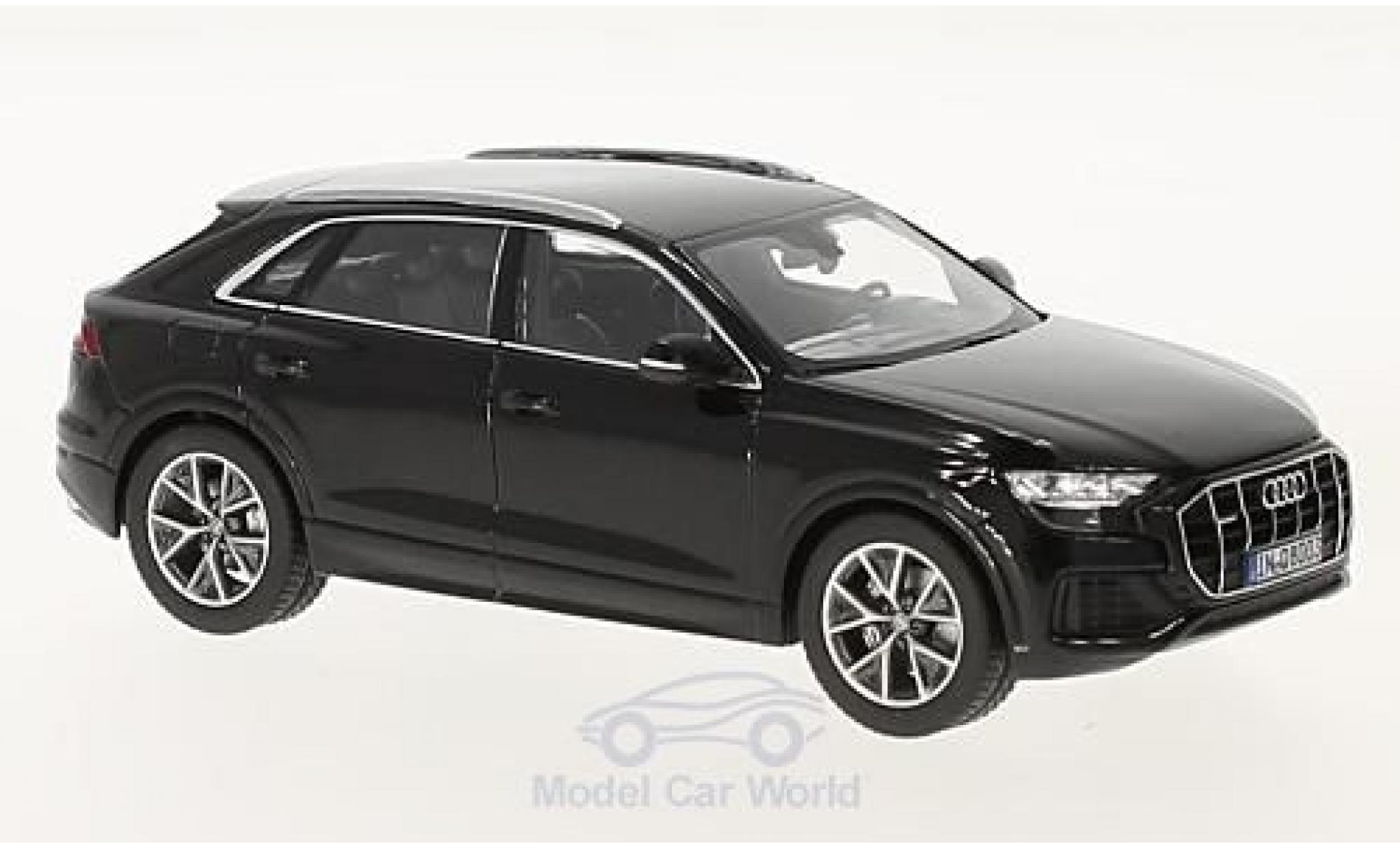 Audi Q8 1/43 Norev metallico nero 2018 modellino in miniatura