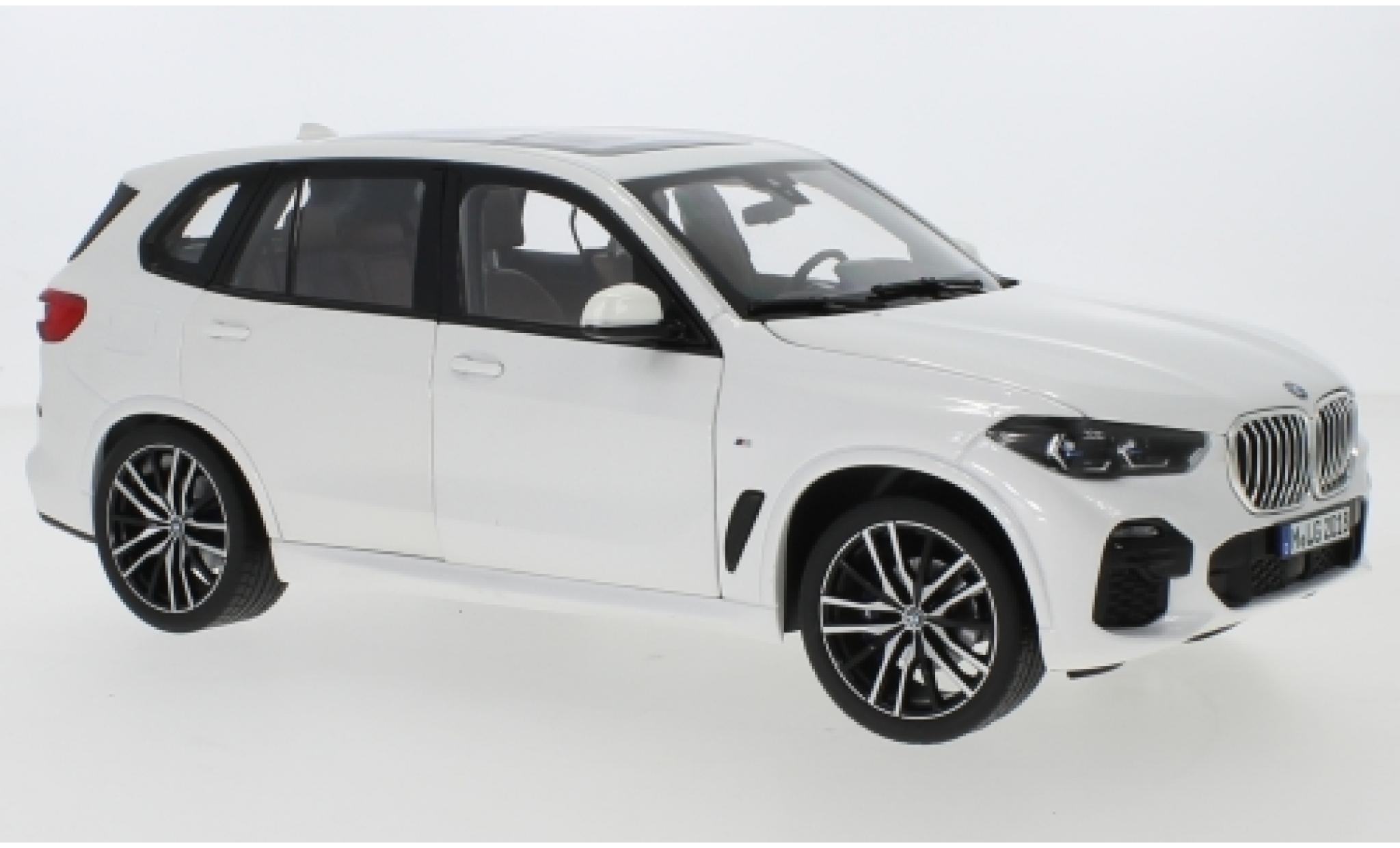 Bmw X5 1/18 Norev (G05) metallico bianco 2018 modellino in miniatura