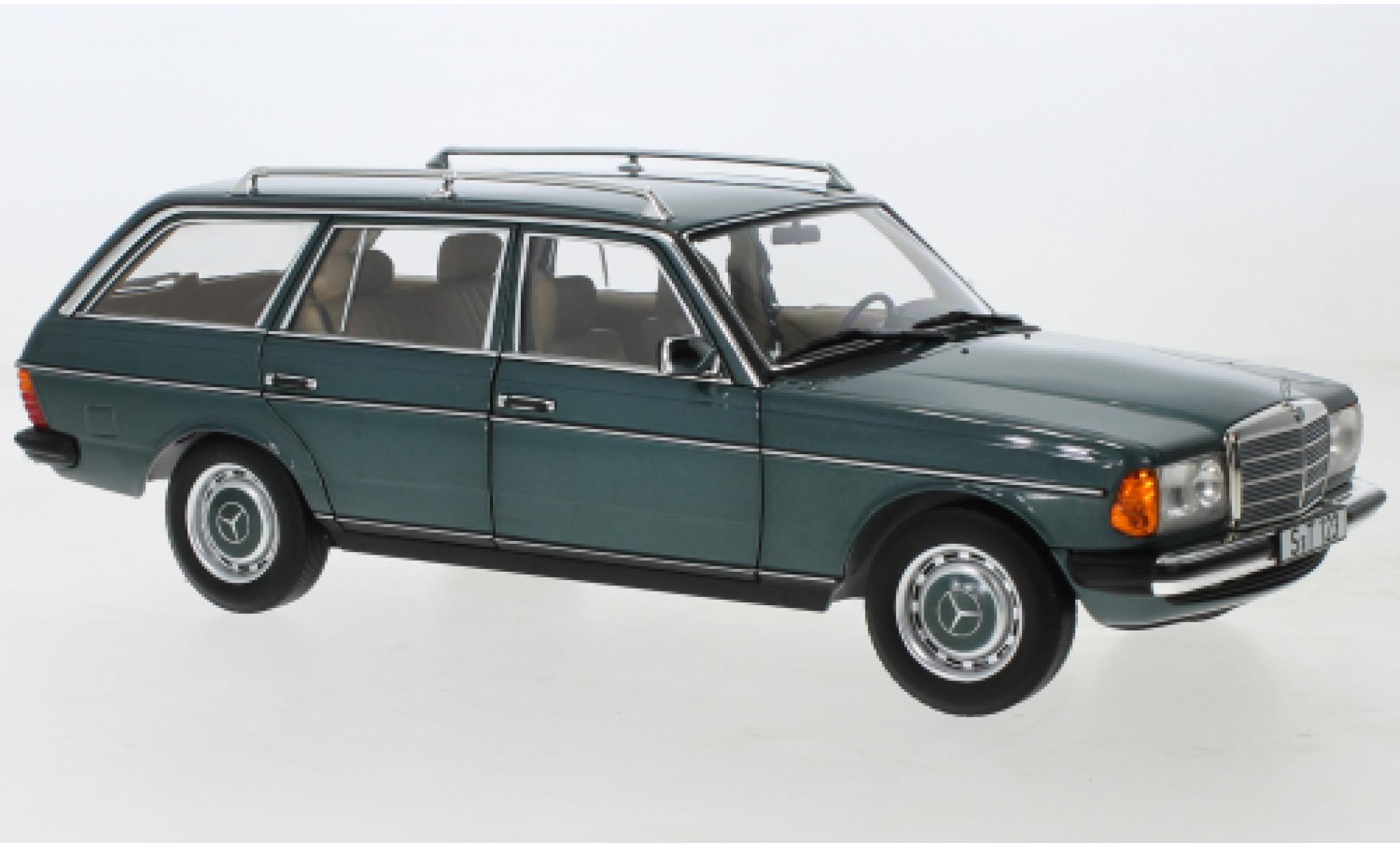 Mercedes 200 1/18 I Norev T (S123) metallise turchese 1980 modellino in miniatura
