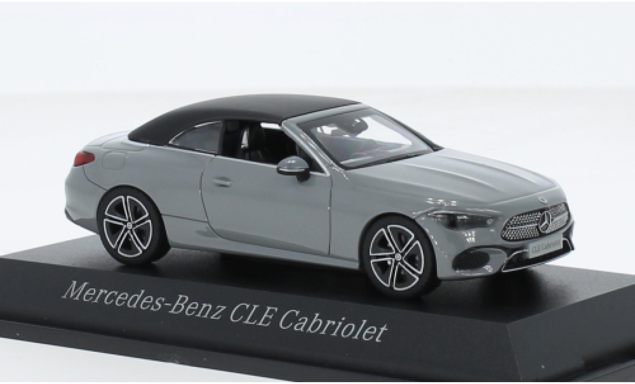 Mercedes CLA 1/43 I Norev CLE cabriolet (A236) grigio clair 2024 modellino in miniatura