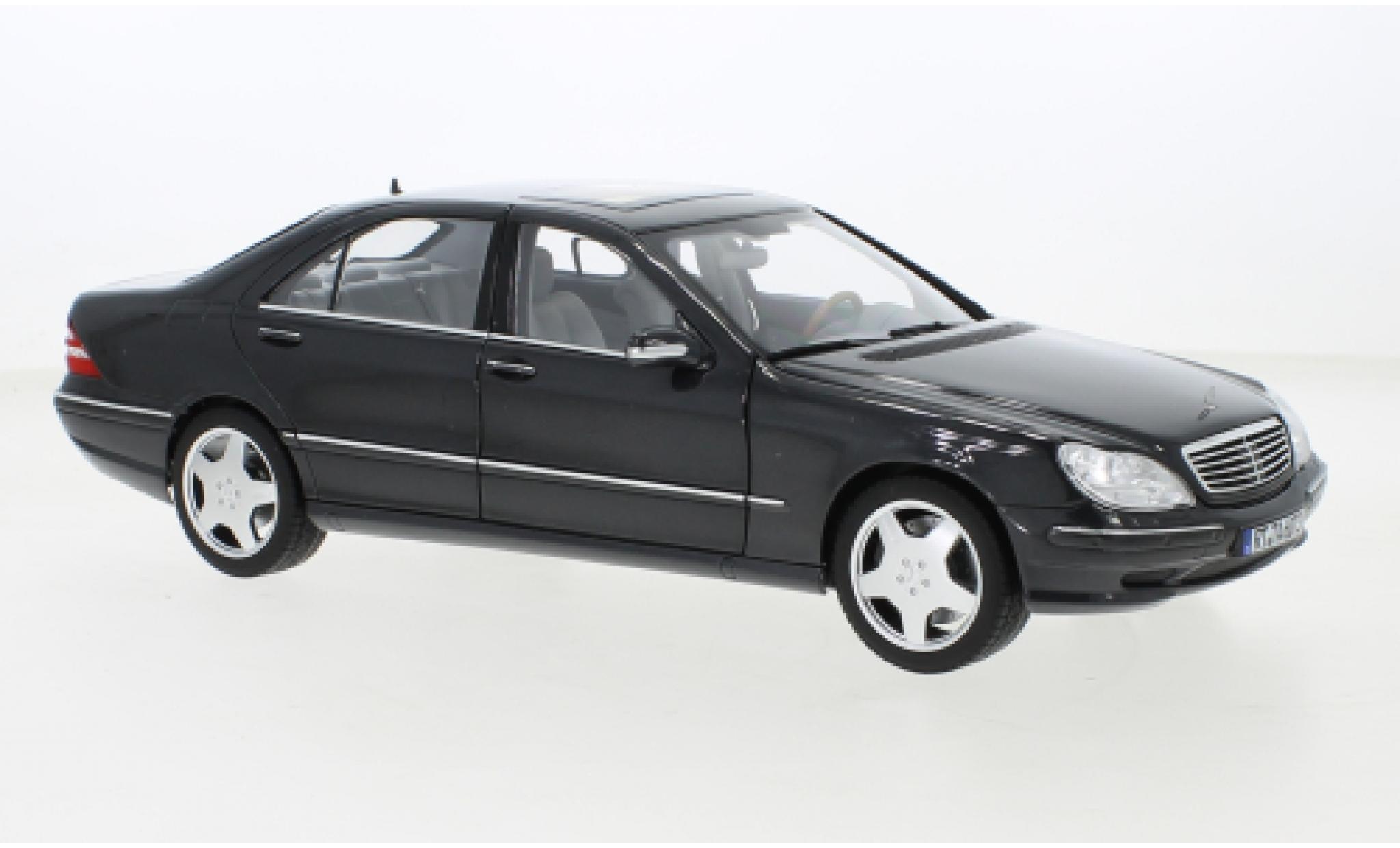 Mercedes Classe S 1/18 Norev S55 AMG (V220) metallise grigio 1999 modellino in miniatura