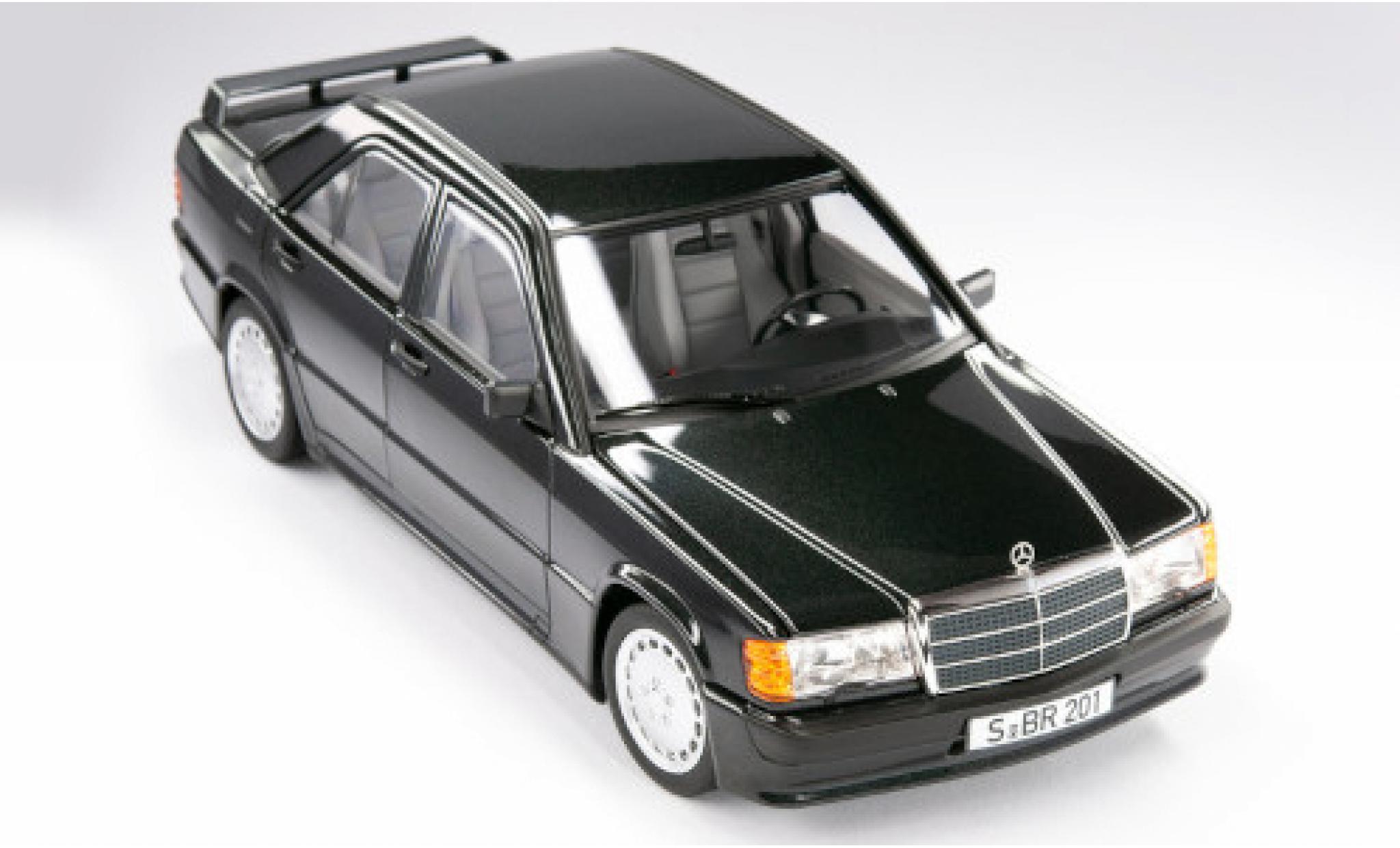 Mercedes 190 1/18 Norev E 2.3-16V (W201) metallico nero 1984 modellino in miniatura