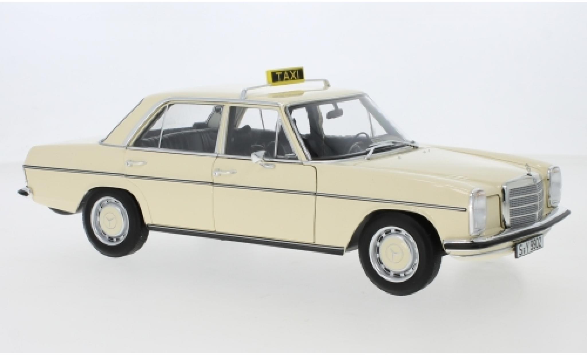 Mercedes 200 1/18 Norev /8 (W115) Taxi (D) 1968 modellino in miniatura