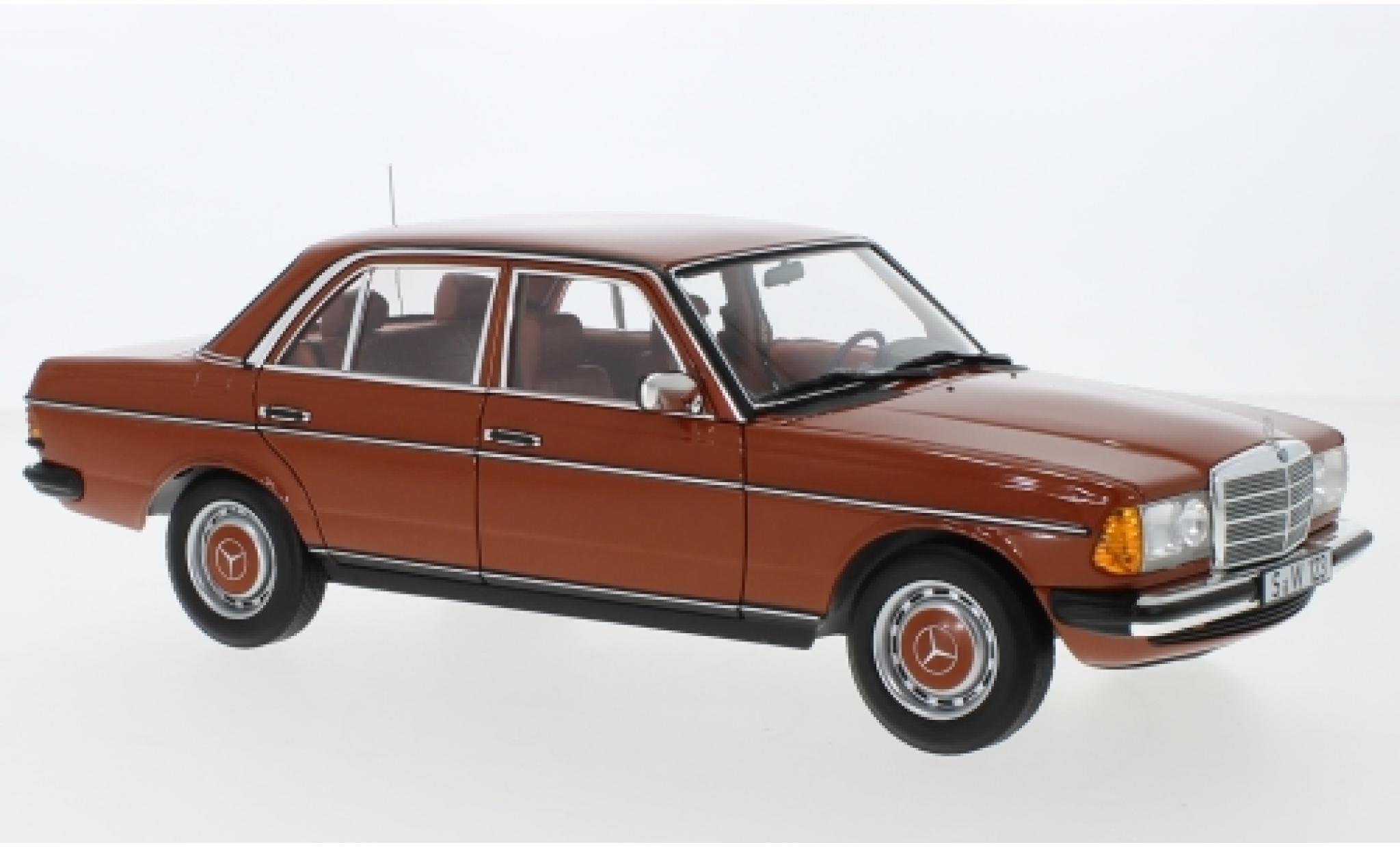 Mercedes 200 1/18 Norev (W123) rosso 1980 modellino in miniatura