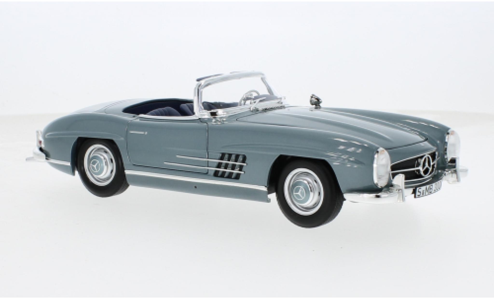 Mercedes 300 1/18 I Norev SL (W198) rot 1954 1:18 modellino in miniatura