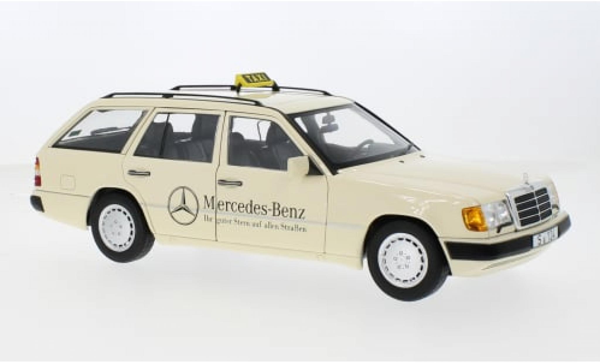 Mercedes 300 1/18 I Norev D T-Modell (S124) Taxi (D) 1989 1:18 modellino in miniatura