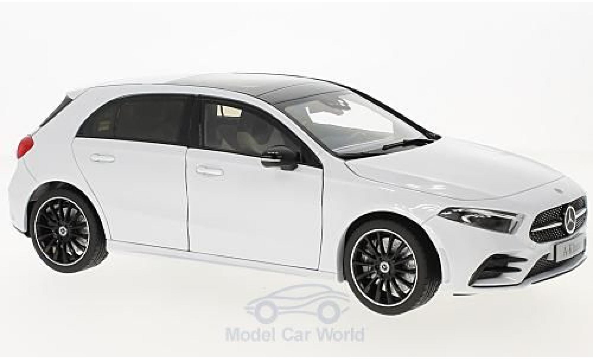 Mercedes Classe A 1/18 Norev (W177) metallico bianco 2018 modellino in miniatura