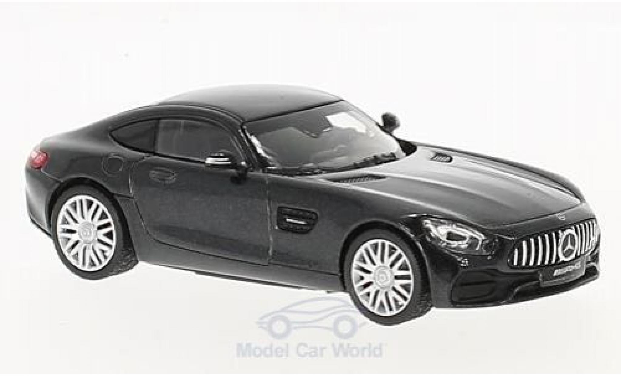 Mercedes AMG GT 1/43 Norev Coupe metallico nero modellino in miniatura