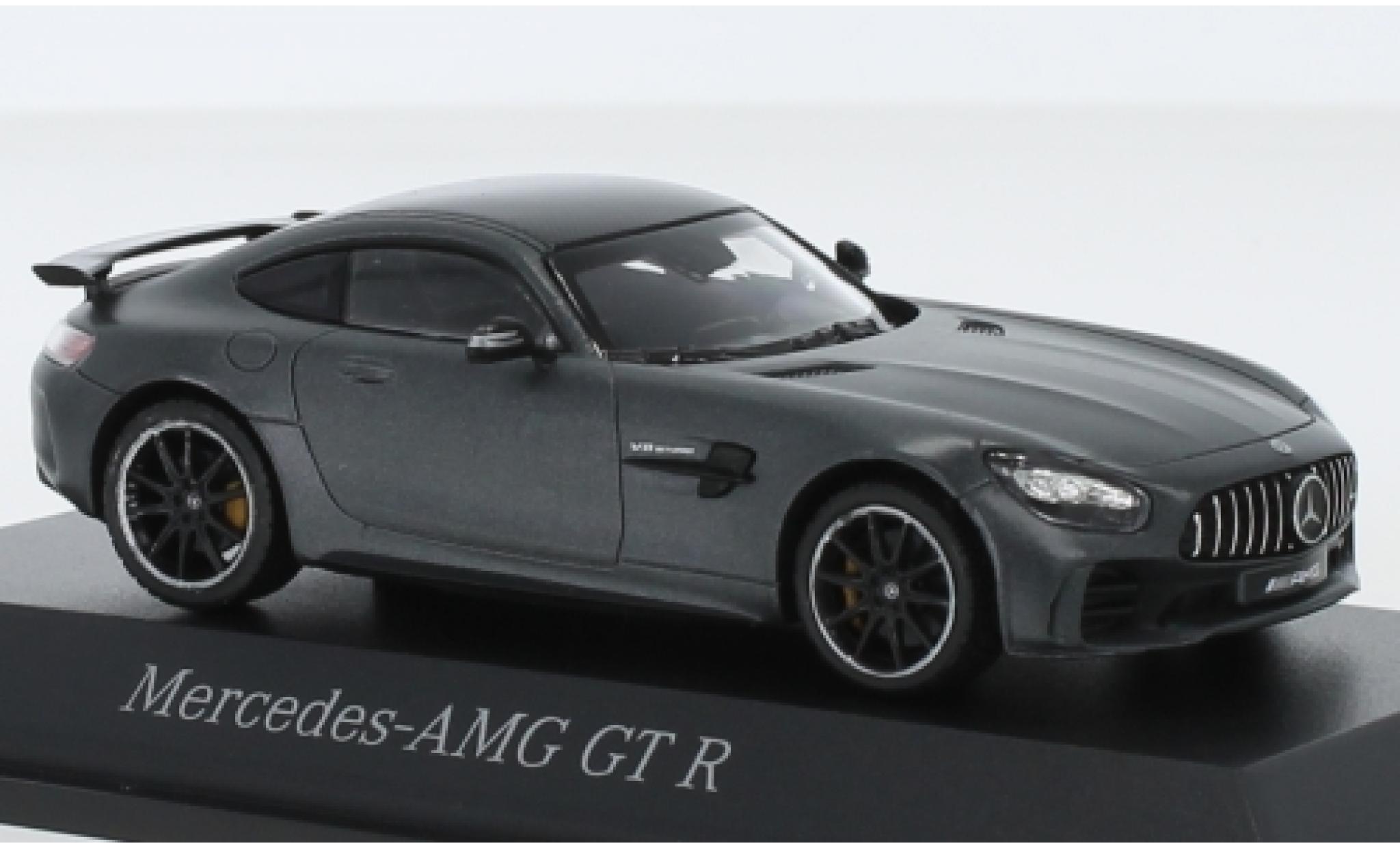 Mercedes AMG GT 1/43 Norev R (C190) matt-grigio modellino in miniatura