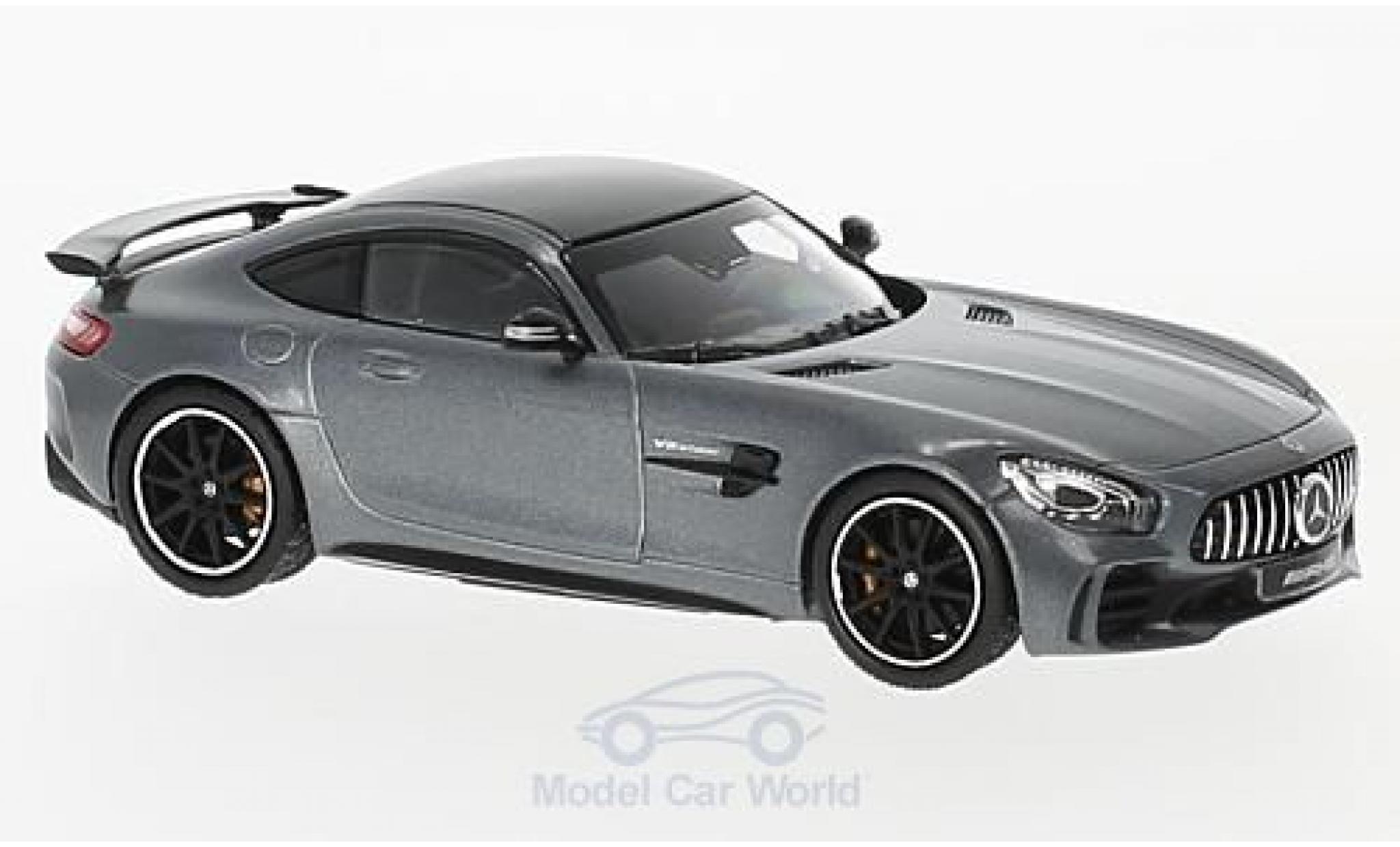 Mercedes AMG GT 1/43 Norev -R matt-grigio modellino in miniatura