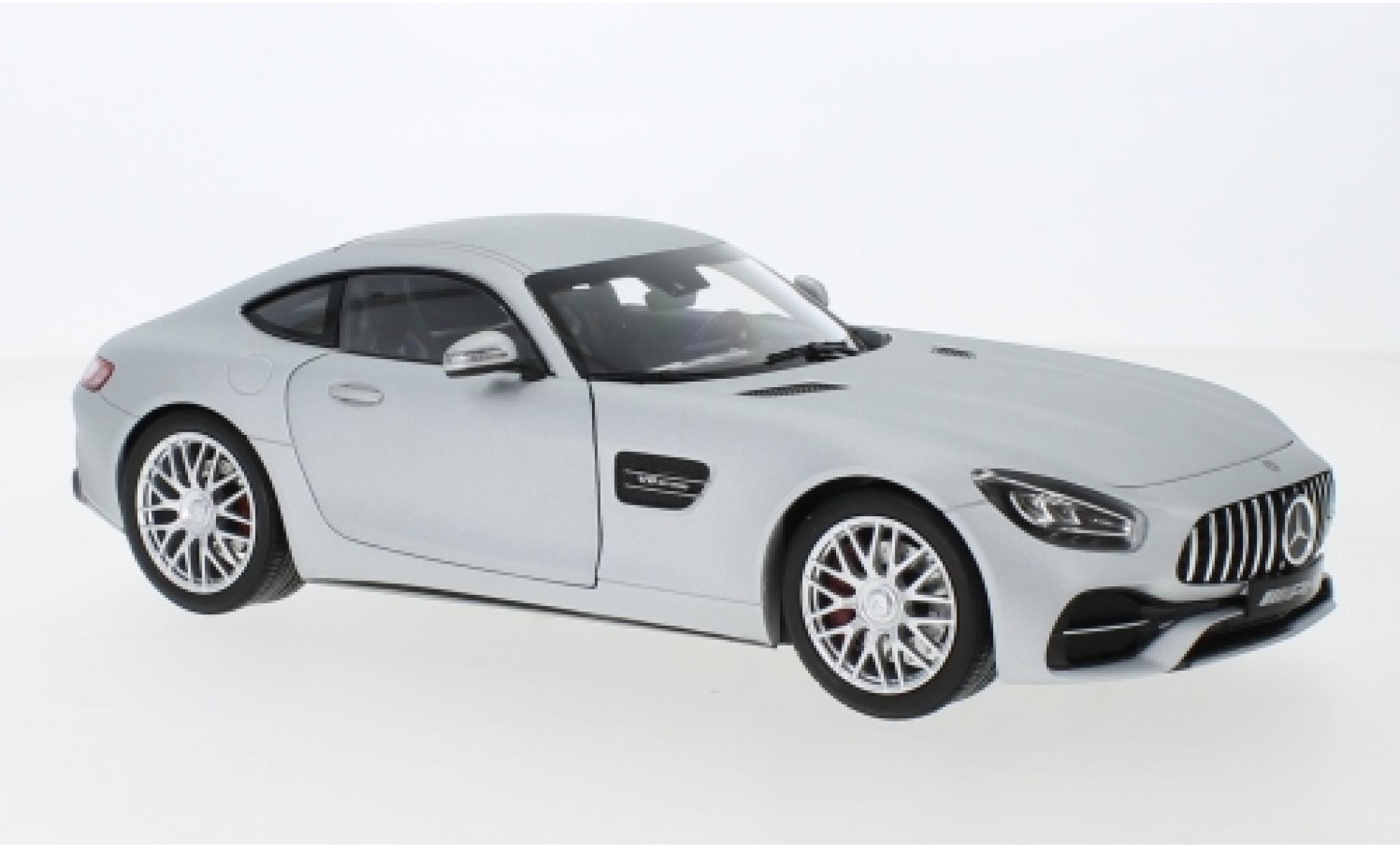 Mercedes AMG GT 1/18 Norev S (C190) matt-grigio modellino in miniatura