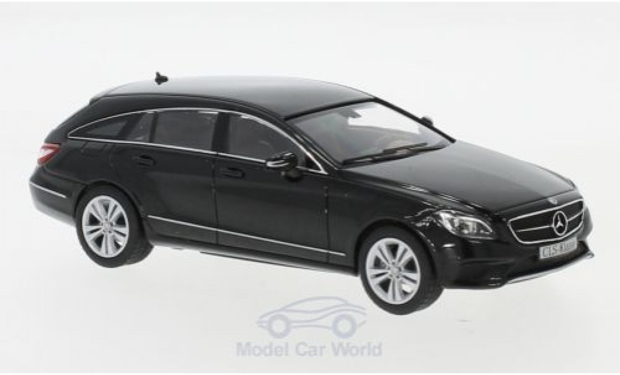 Mercedes CLS 1/43 Norev Shooting Brake (X218) nero 2014 modellino in miniatura
