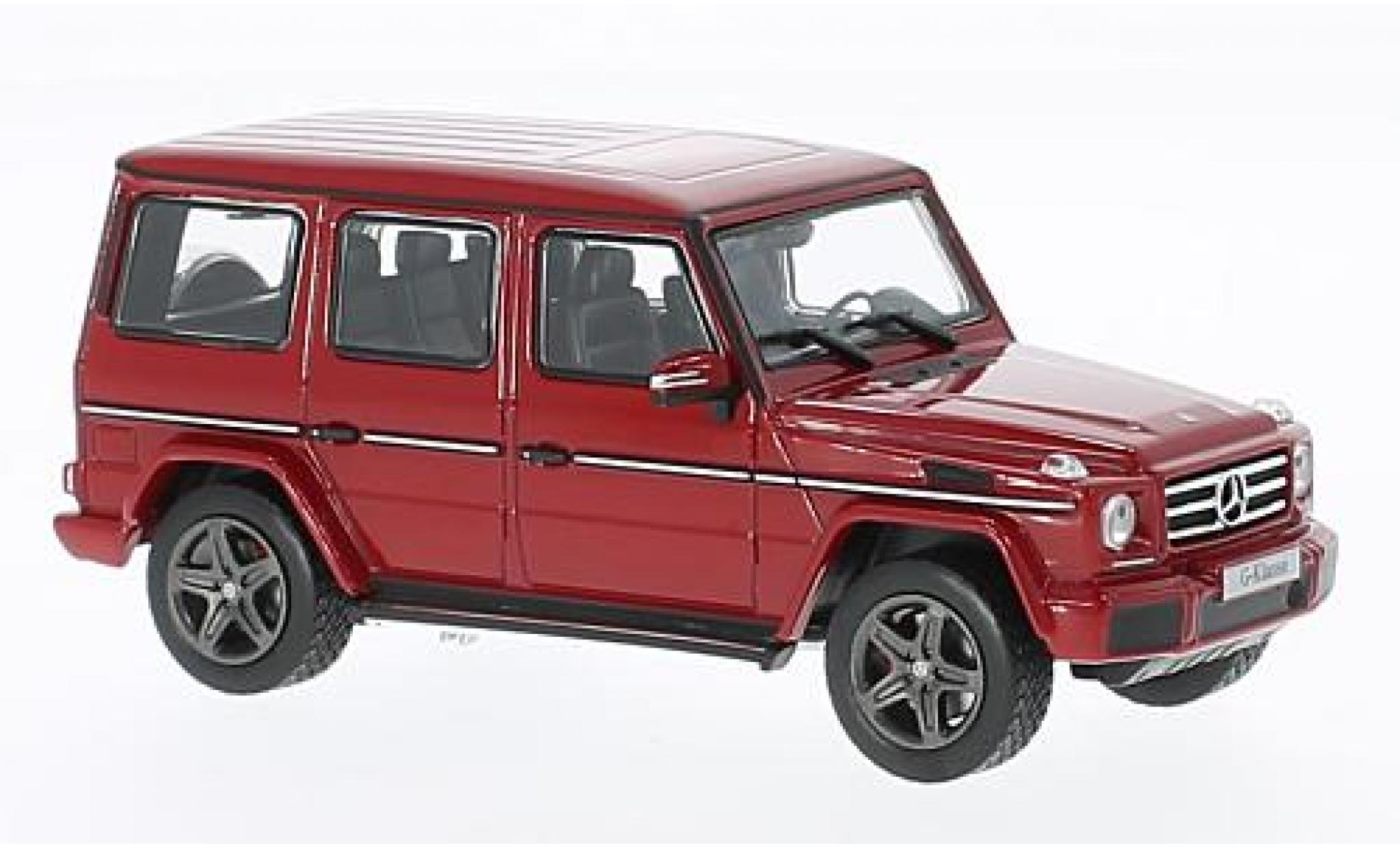 Mercedes Classe G 1/43 Norev (W463) metallico rosso modellino in miniatura