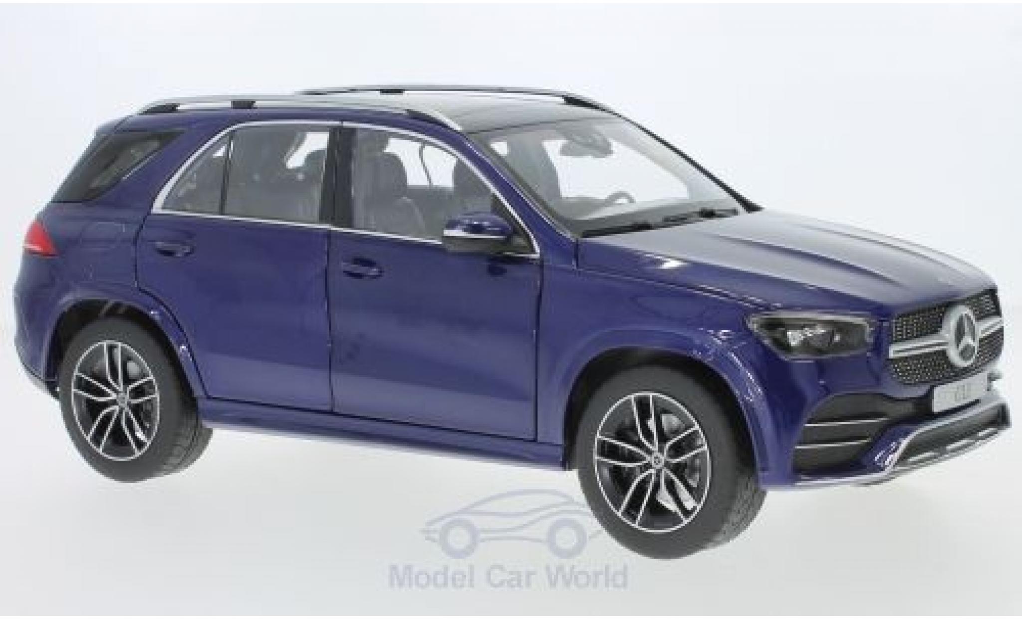 Mercedes Classe GLE 1/18 Norev GLE (V167) metallico blu modellino in miniatura