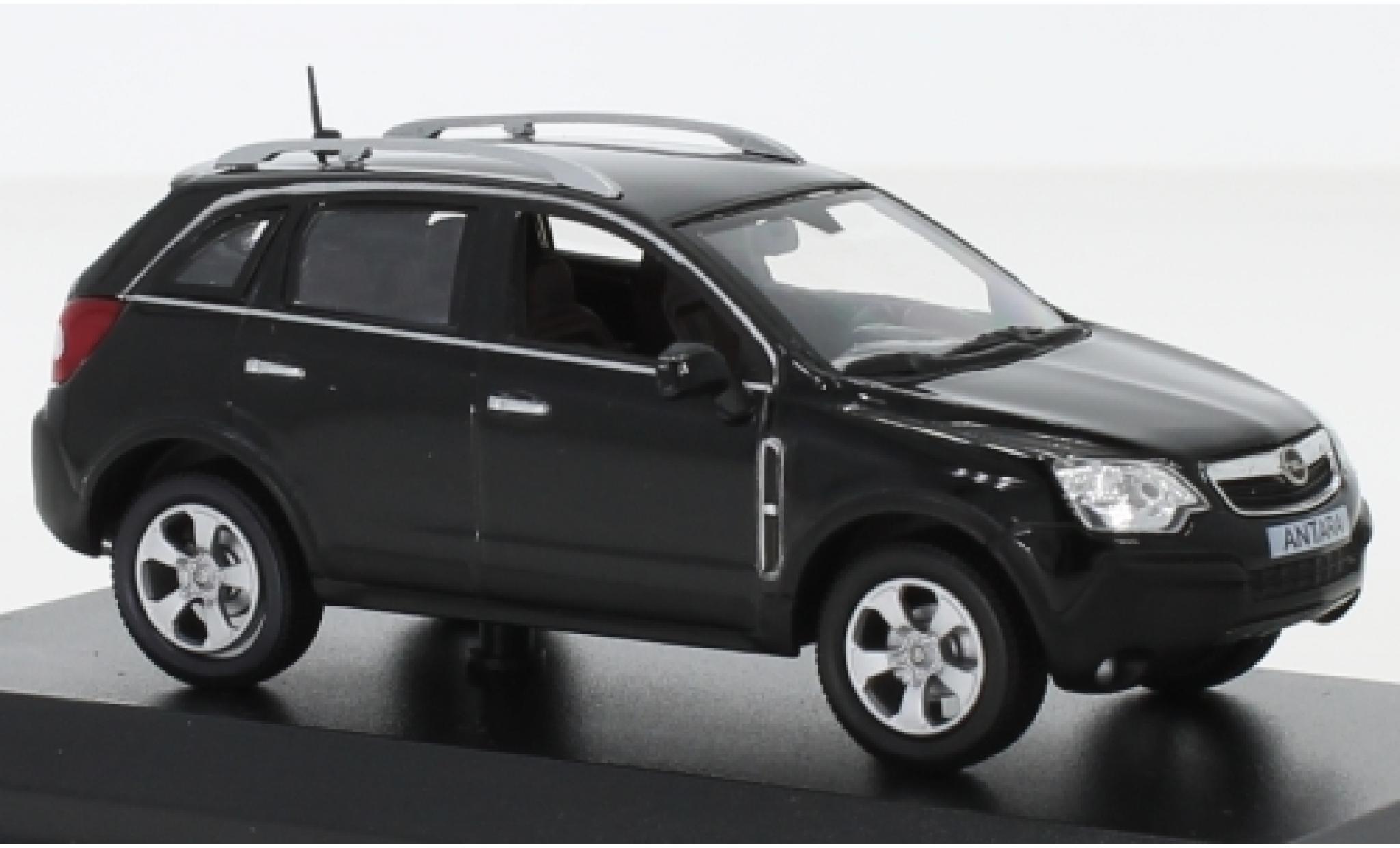 Opel Antara 1/43 Norev nero 2007 modellino in miniatura