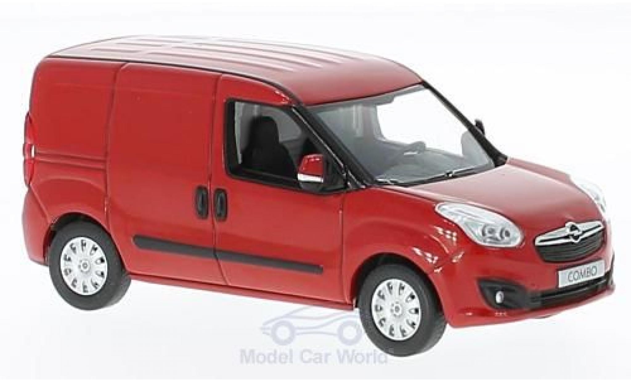 Opel Combo 1/43 Norev D rosso modellino in miniatura