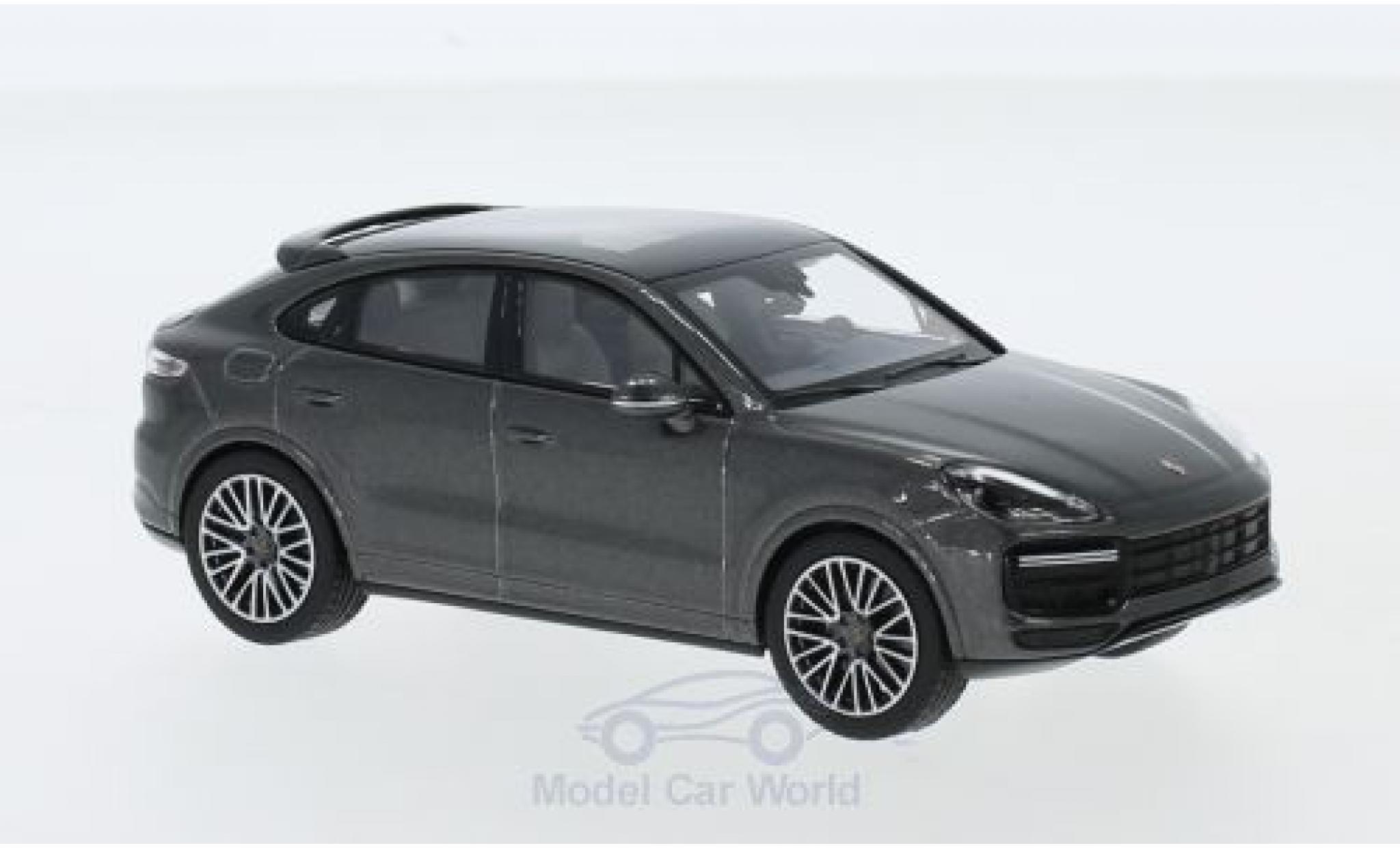 Porsche Cayenne S 1/43 Norev S Coupe metallico grigio 2019 modellino in miniatura