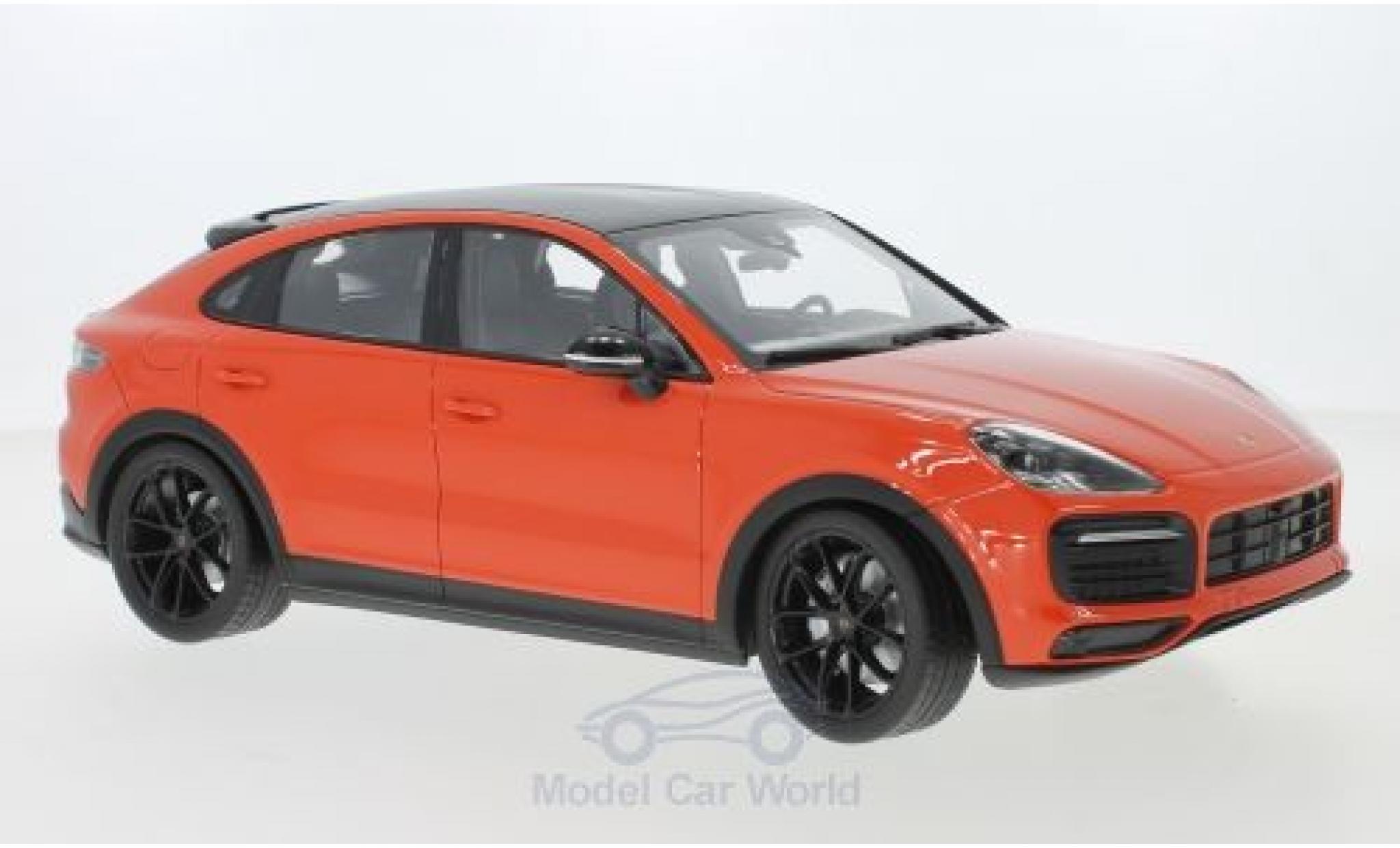 Porsche Cayenne S 1/18 Norev S Coupe orange 2019 modellino in miniatura