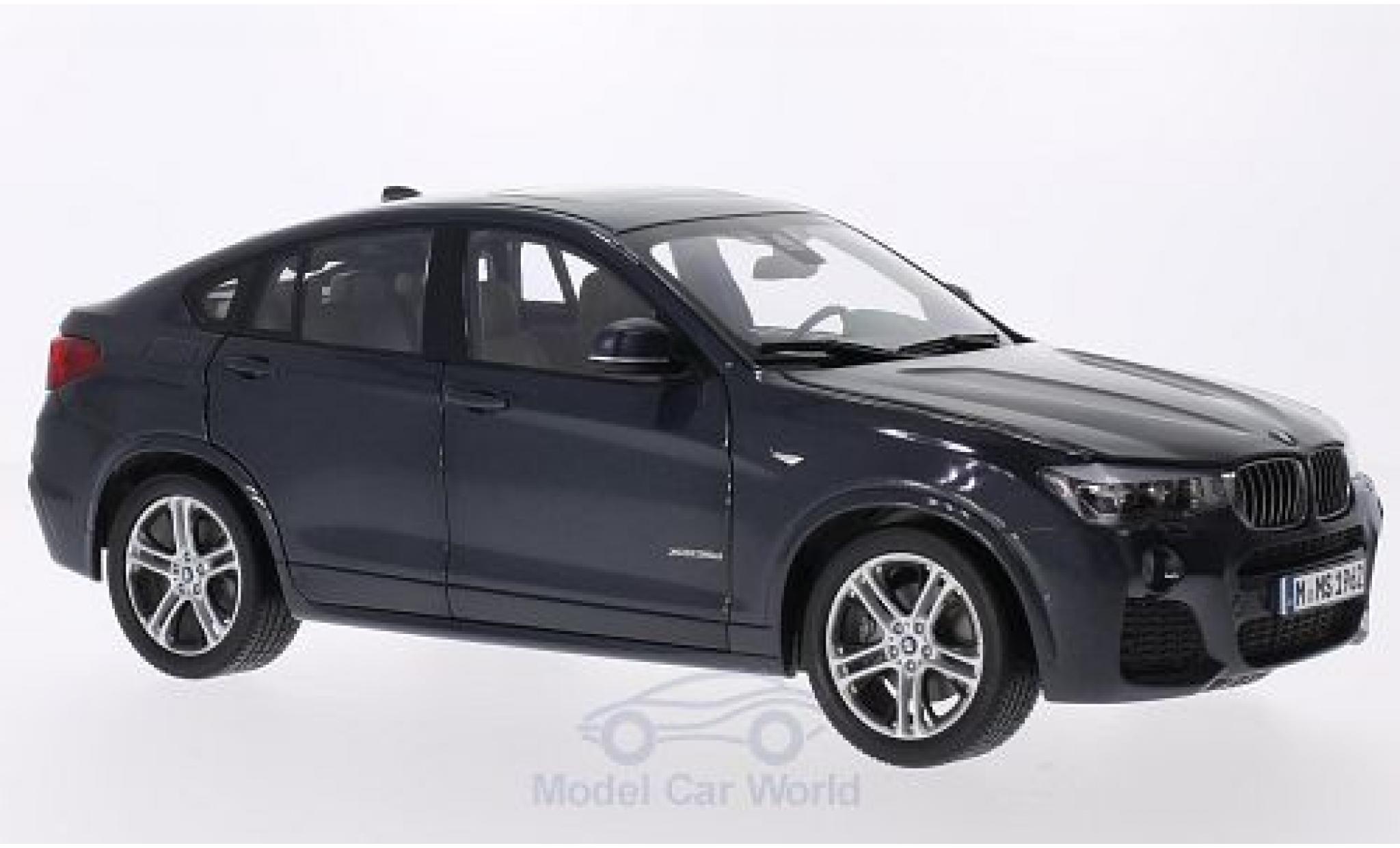 Bmw X4 F26 1/18 Paragon (F26) metallico grigio 2015 modellino in miniatura
