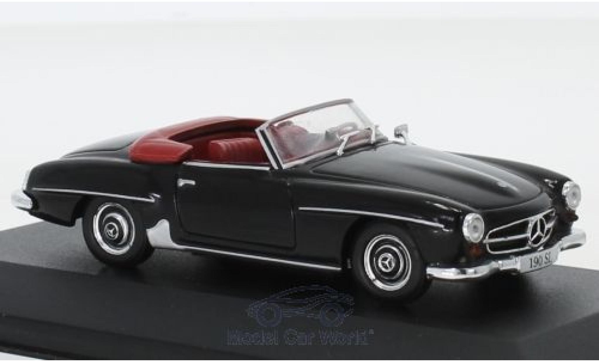 Mercedes 190 1/43 Pct SL (W121) nero 1955 modellino in miniatura