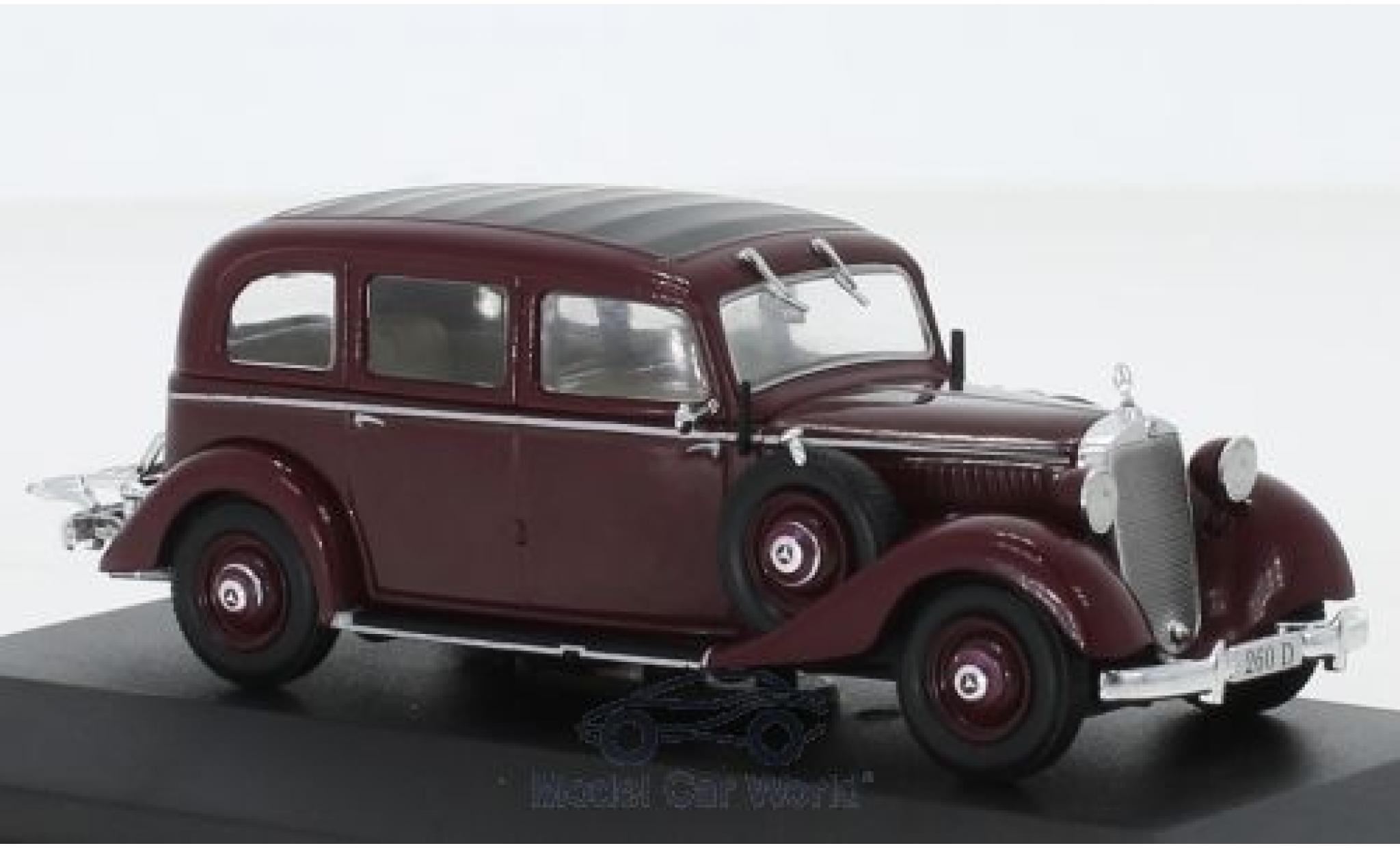 Mercedes 260 1/43 Pct D (W138) rosso 1936 modellino in miniatura