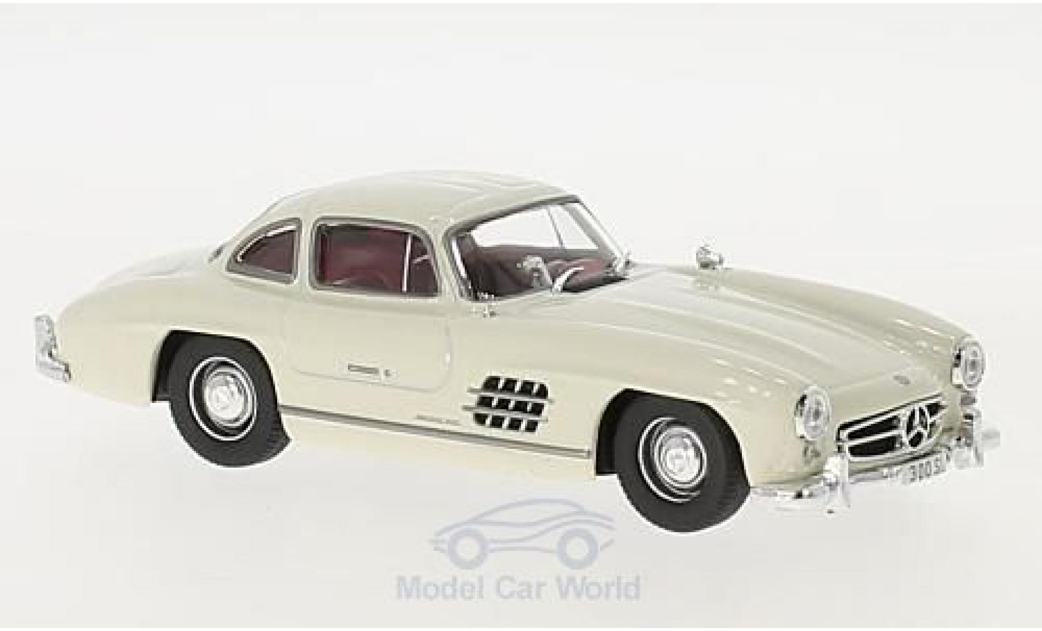 Mercedes 300 SL 1/43 Pct SL (W198) bianco 1954 modellino in miniatura