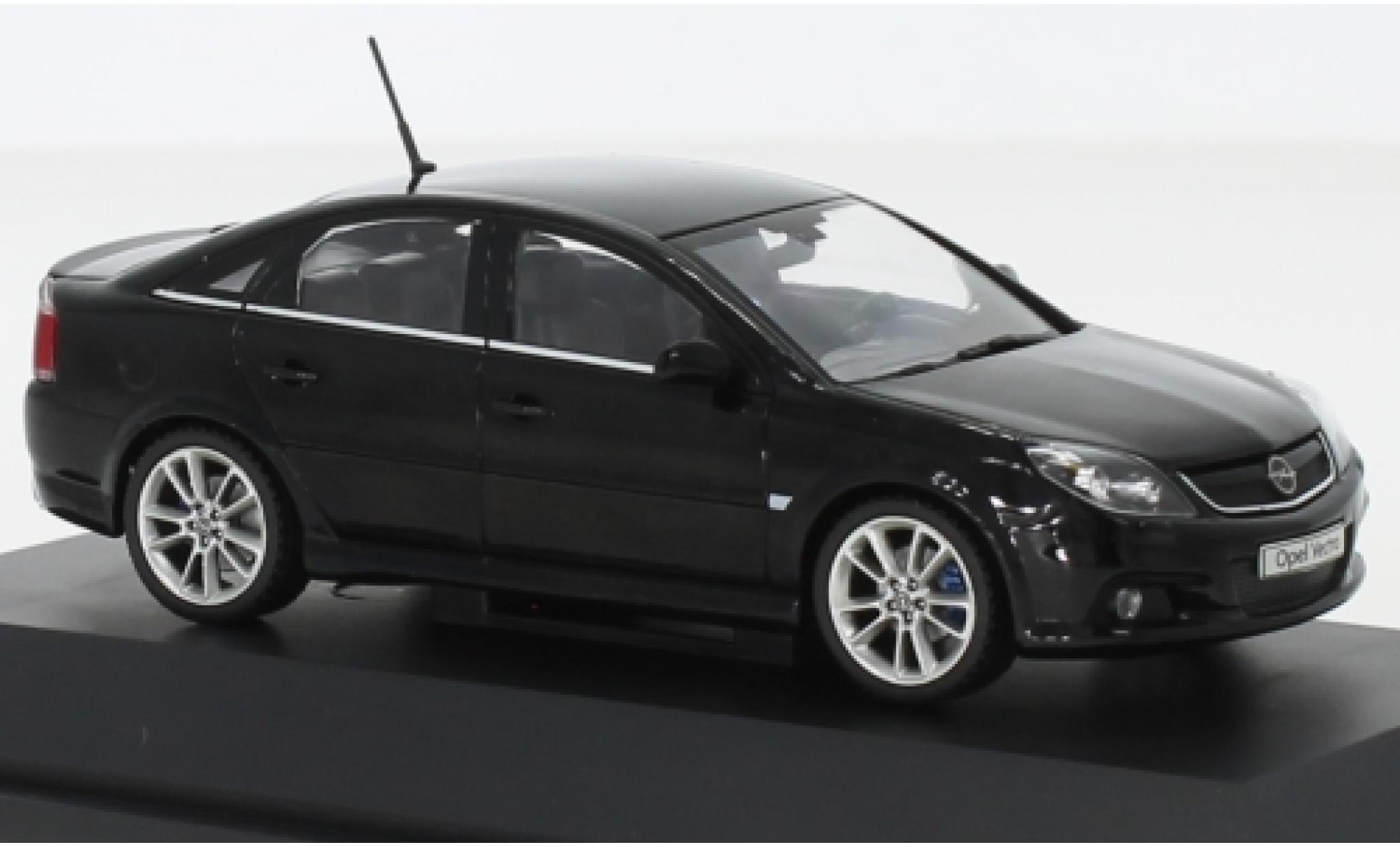 Opel Vectra 1/43 Schuco C OPC metallico nero modellino in miniatura