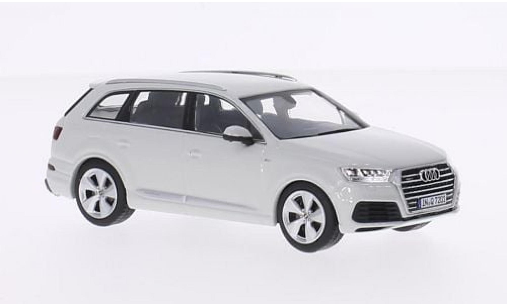 Audi Q7 1/43 I Spark weiss 2015 1:43 modellino in miniatura