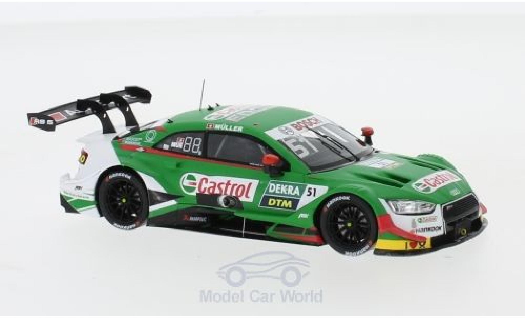 Audi RS5 1/43 Spark RS 5 DTM No.51 DTM 2019 N.Müller modellino in miniatura