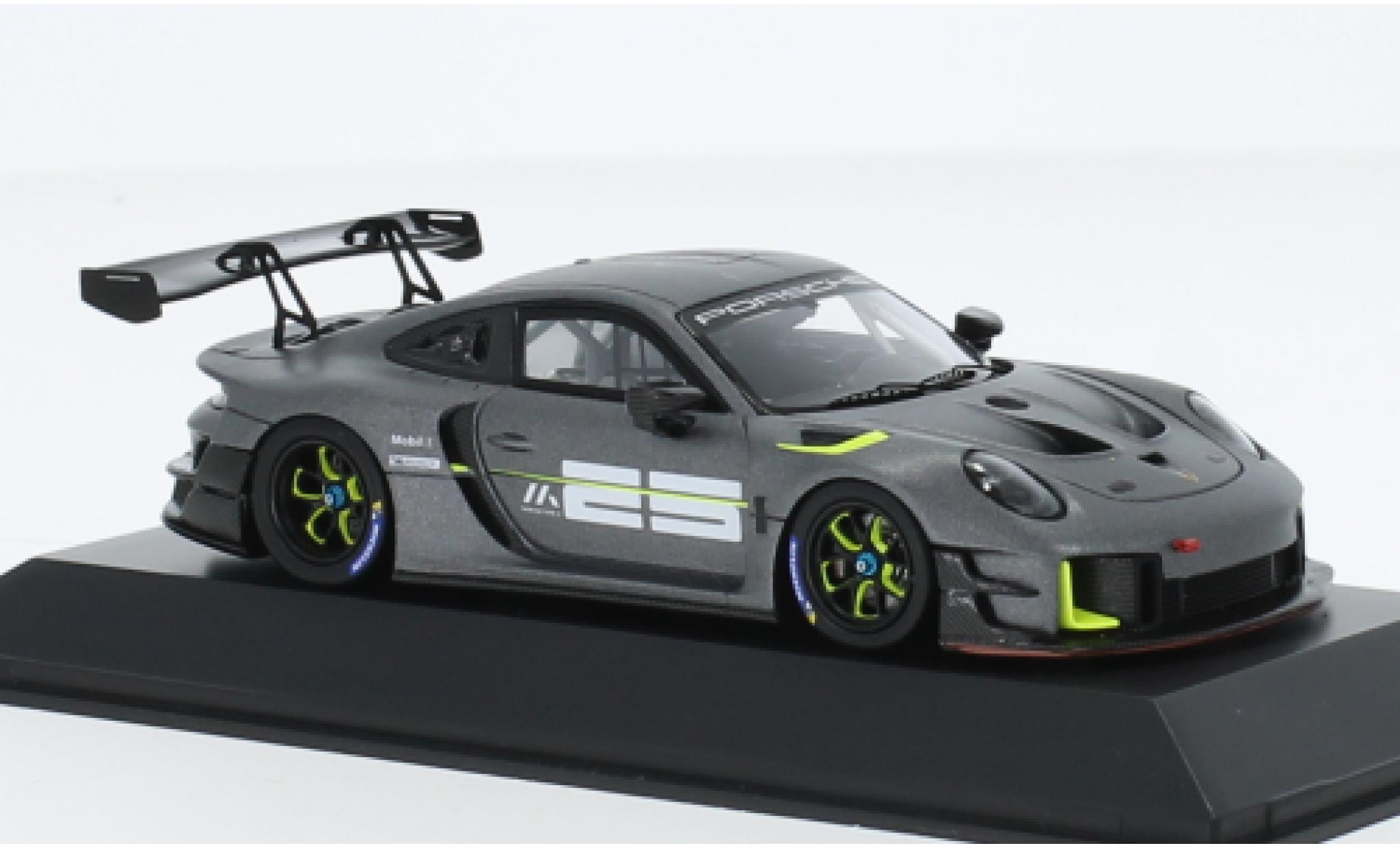 Porsche 991 GT2 RS 1/43 I Spark 911 ( II) Clubsport 25 grigio mat/giallo 2021 modellino in miniatura