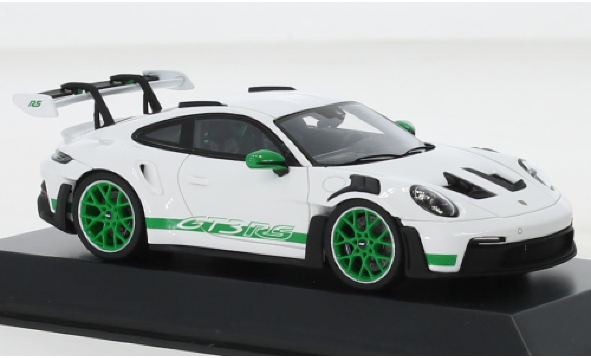 Porsche 992 GT3 R 1/43 I Spark 911  S bianco/Décorer 2022 modellino in miniatura